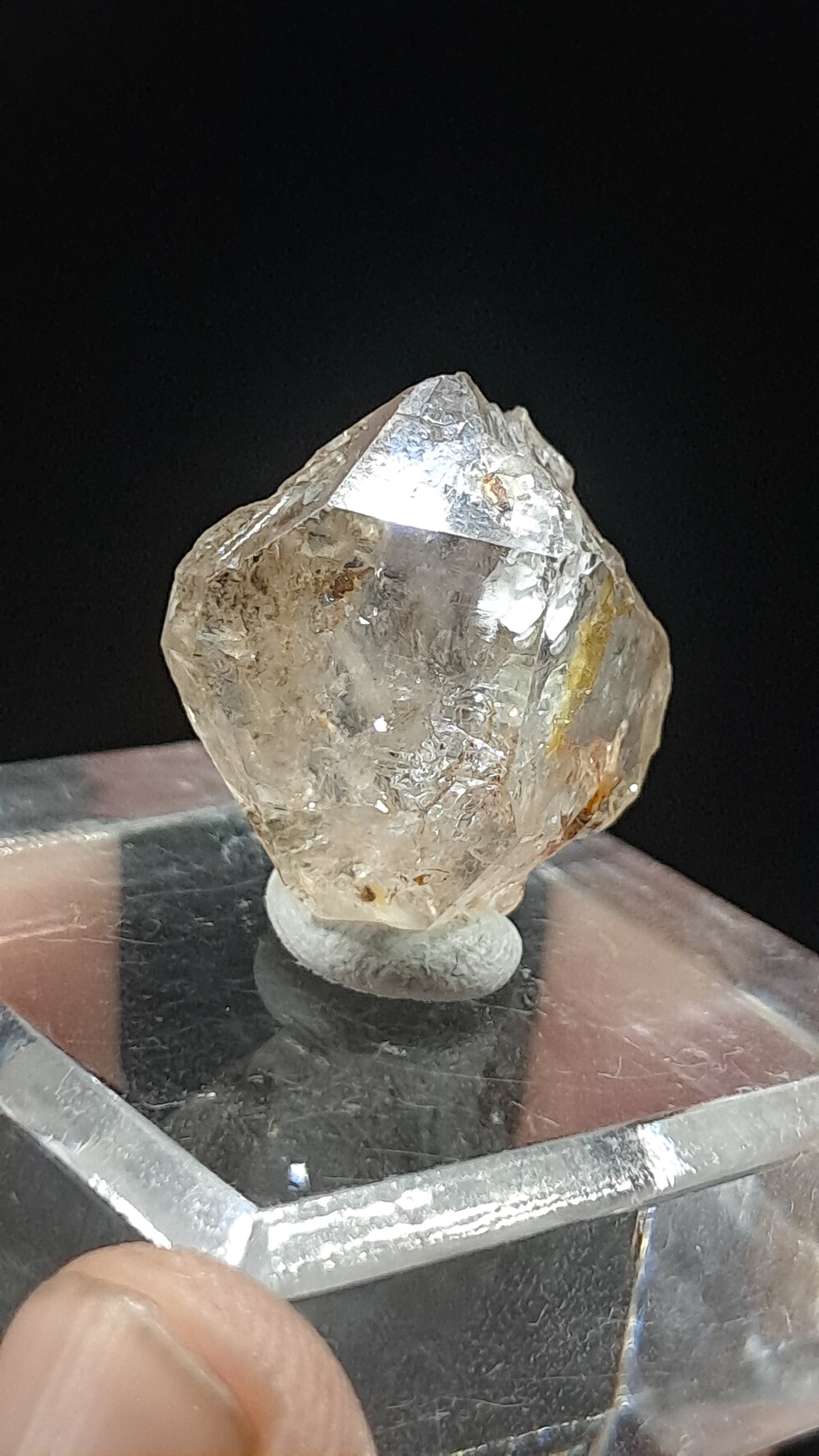 Smokey Quartz Biterminated (Karur) Raw Natural Crystal | Mineral Specimen #EQ27