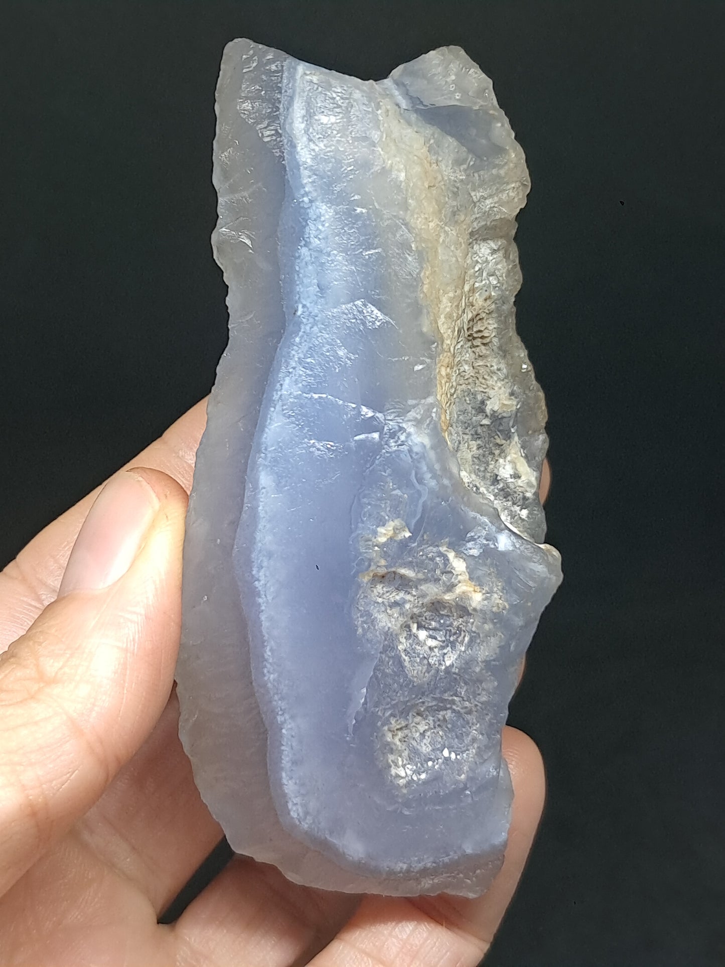 Blue Chalcedony Botryoidal Rough Natural Stone #BC1