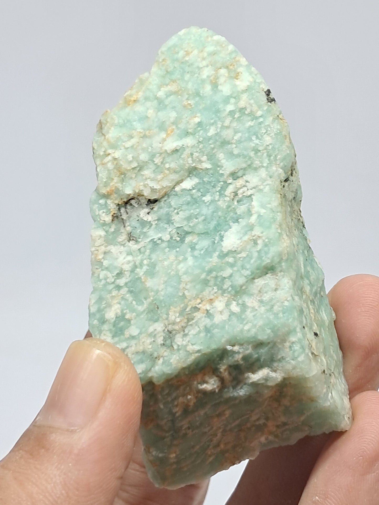 Rough Amazonite Slice | Natural Stone | Mineral Specimen #AZ5