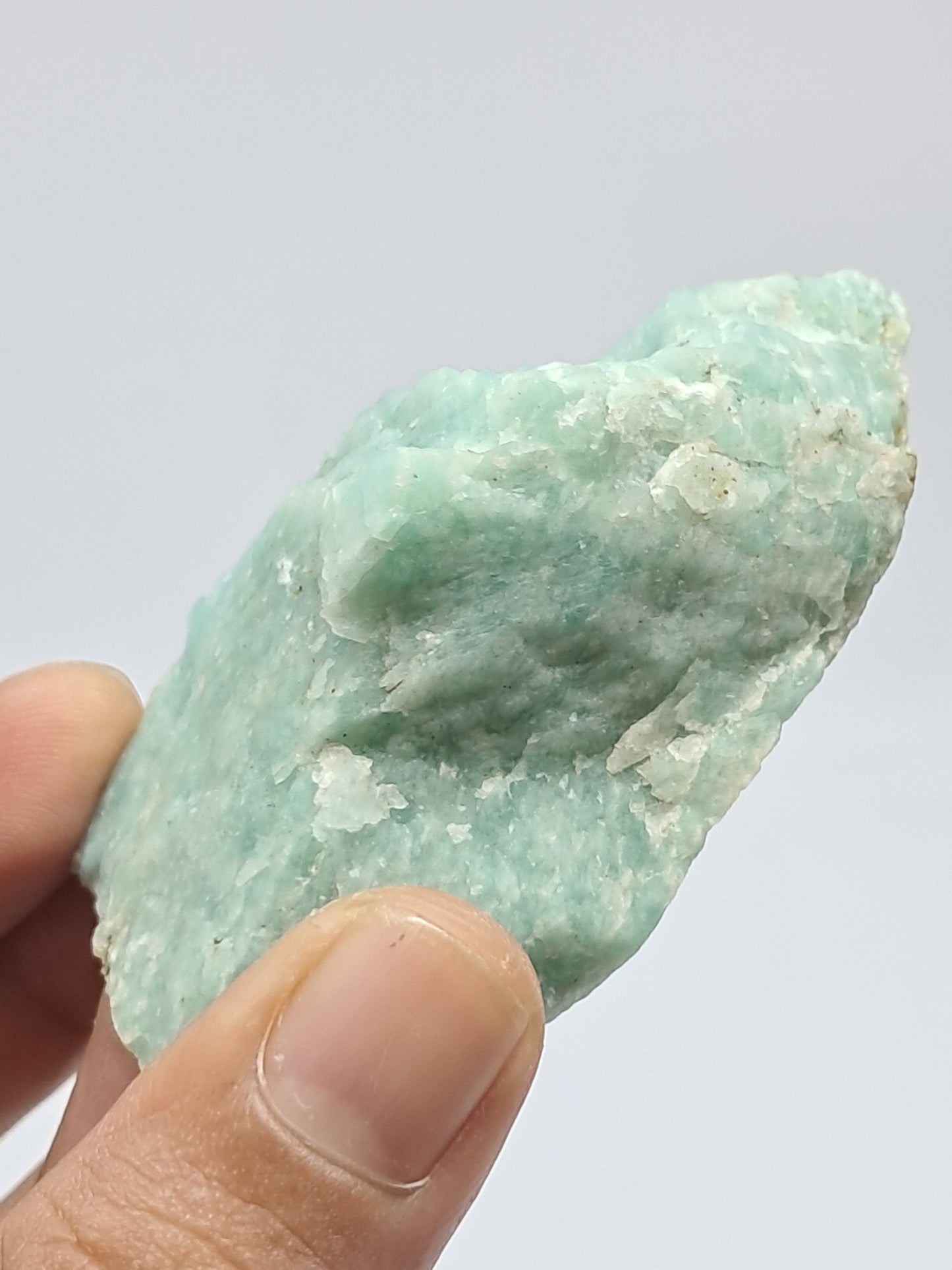 Rough Amazonite Slice | Natural Stone | Mineral Specimen #AZ5