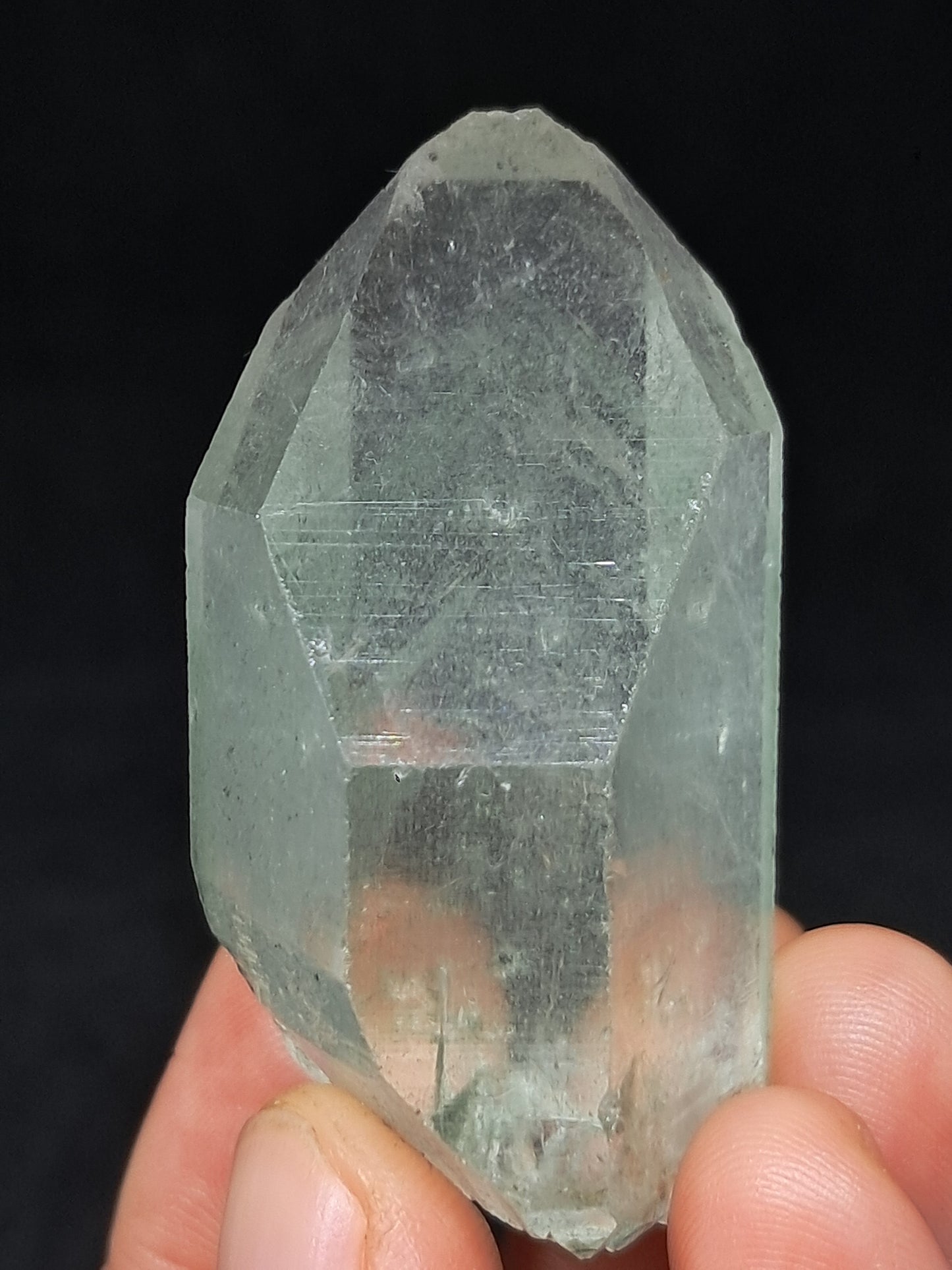 Chlorite Phantom *Self-Healed* Point (Kullu) Natural Crystal | Garden Chamanic Quartz #CQ77