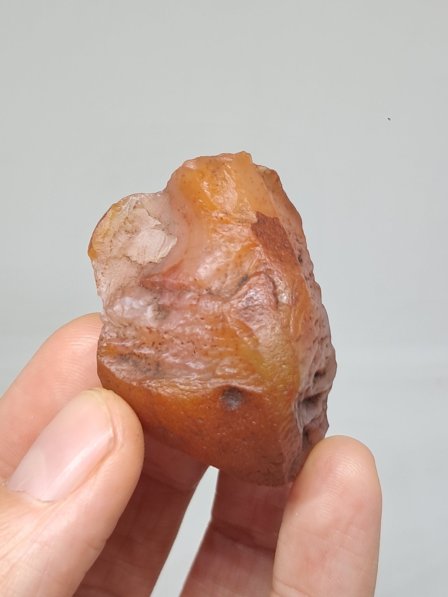 Rough Carnelian (India) Raw Stone | Natural Crystal | Mineral Specimen #CRN16