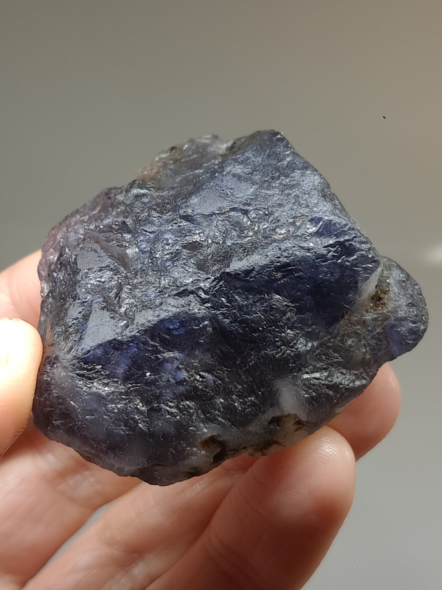 Rough Iolite Stone (Karur) *Gem Quality* Cordierite | Excelent Pleochroism | Mineral Specimen #IO1
