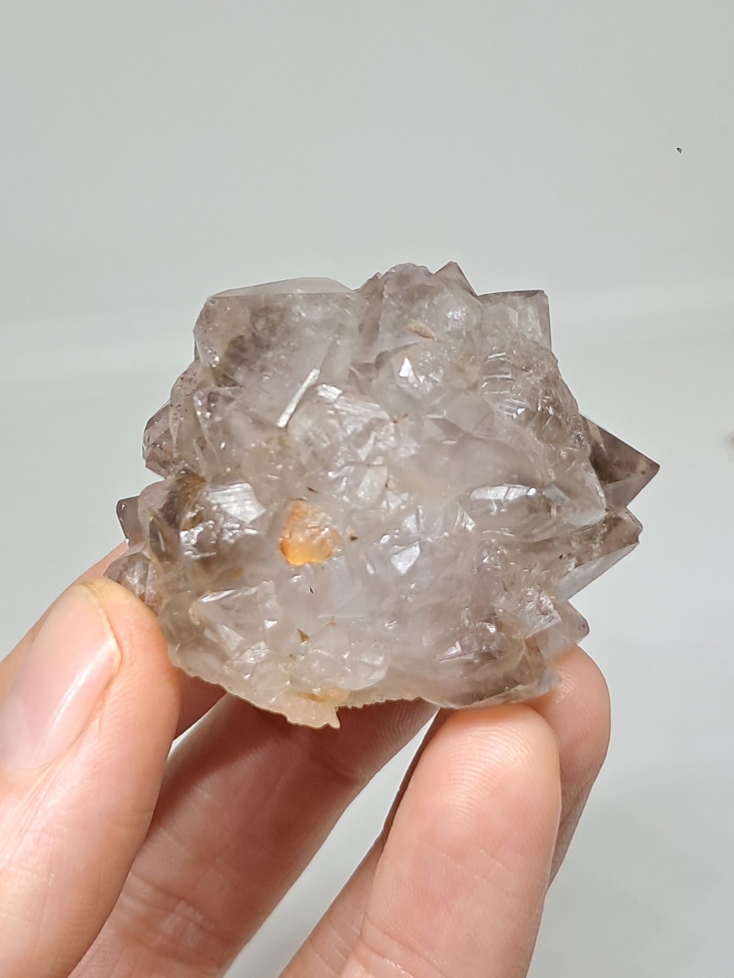 Smokey Amethyst Stalactite (Khadakwani) | Natural Crystal | Mineral Specimen #SA8