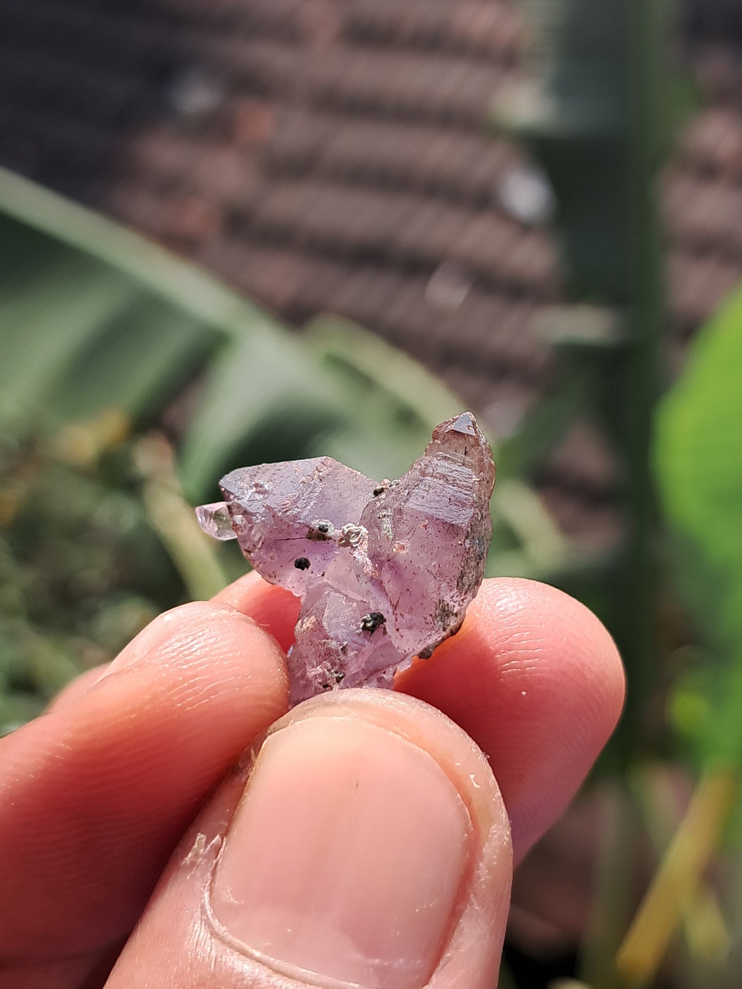 Super Seven Amethyst Reverse Scepter from Karur | Natural Formation| Mineral Specimen #KA179