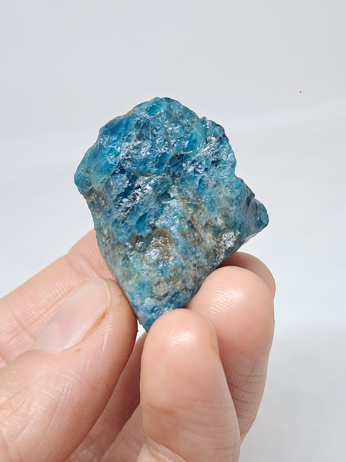 Blue Apatite (Madagascar) Natural Stone #AP2