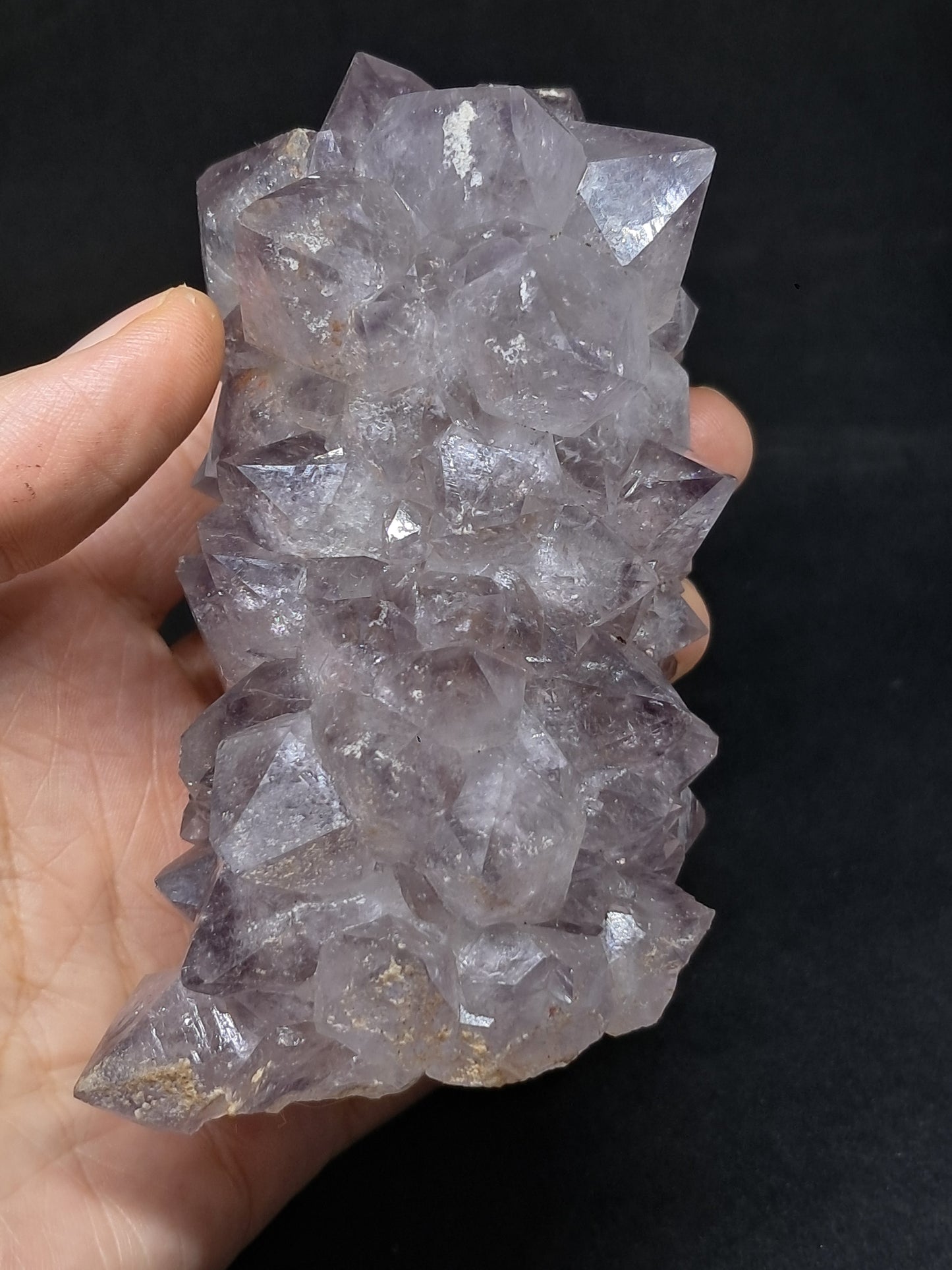 Smokey Amethyst Stalactite (Khadakwani) | Natural Crystal | Mineral Specimen #SA2