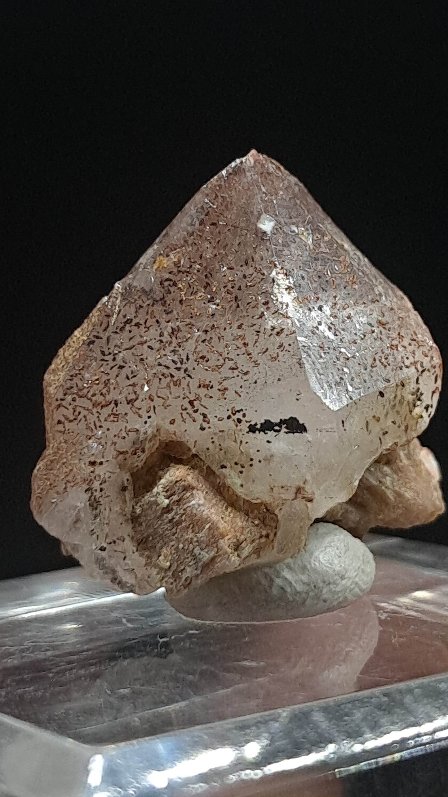Smokey Elestial Quartz (Karur) Interesting Inclusions | Mineral Specimen #EQ31