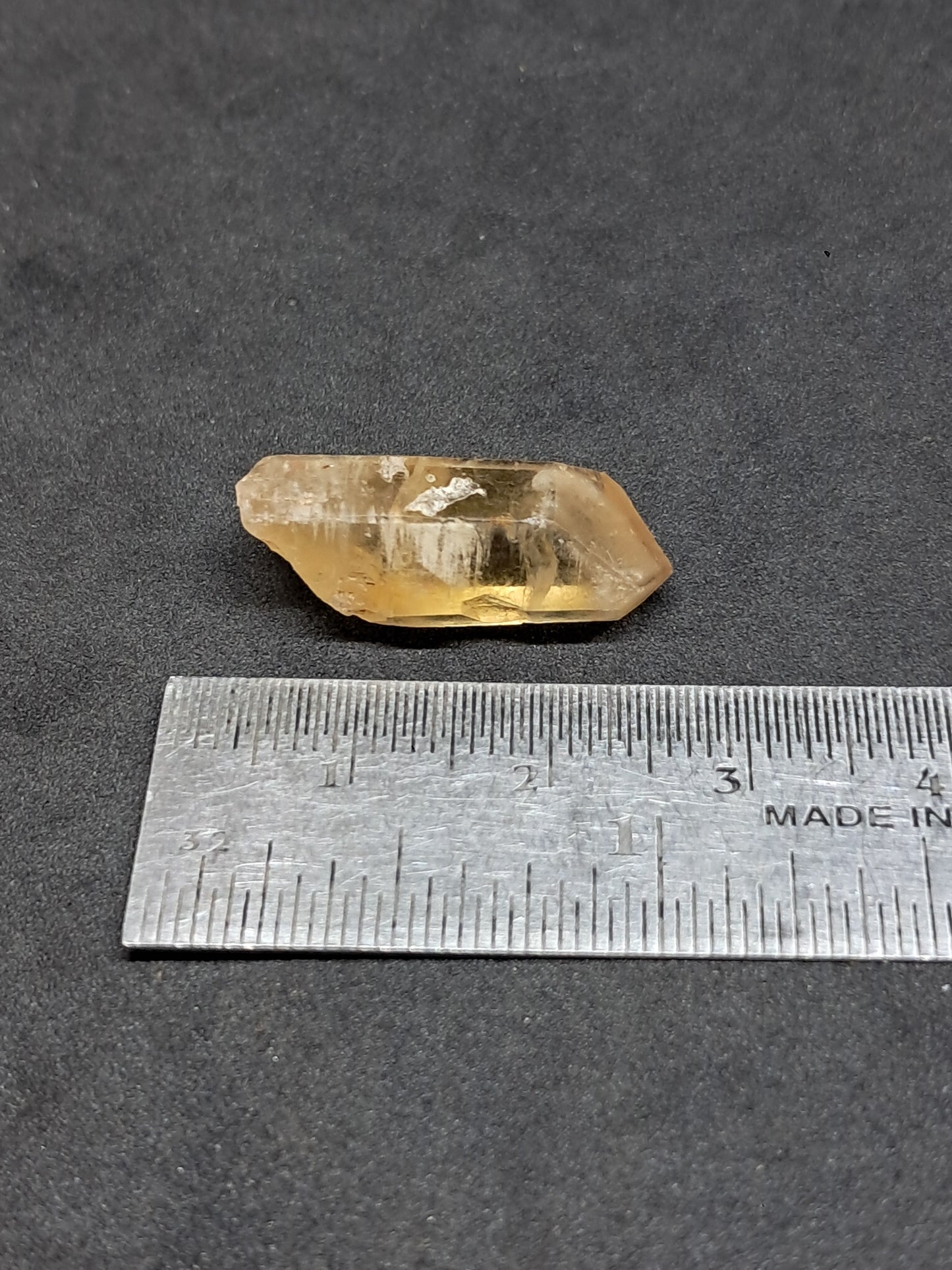 Natural Citrine Crystal w/ Phantom (Karur) | Natural Point | Mineral Specimen #CTN41