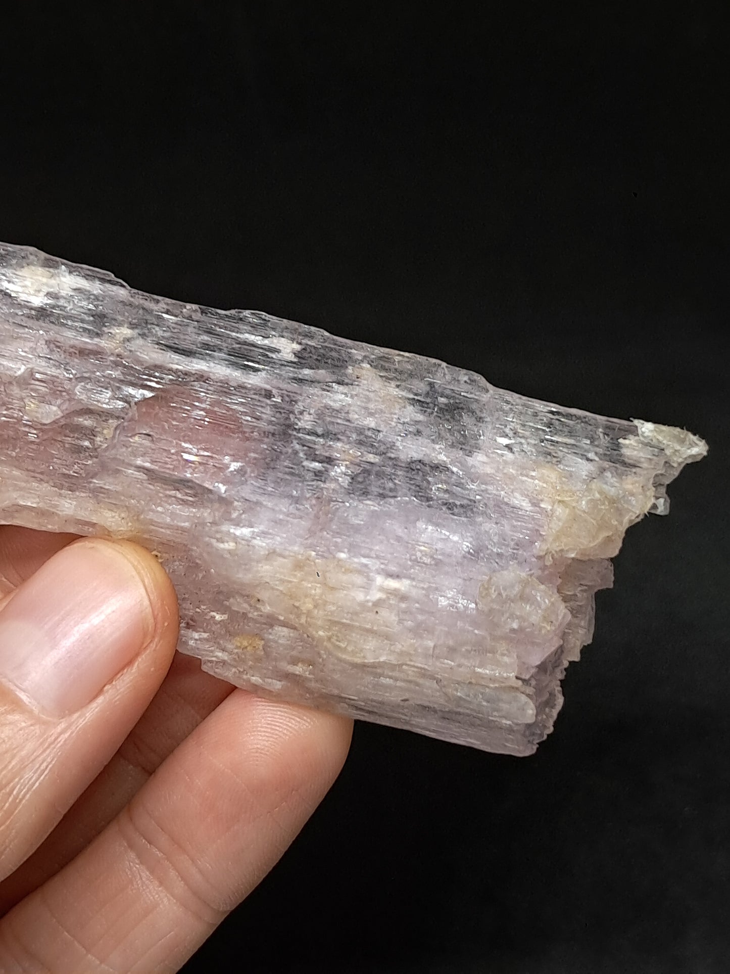 Kunzite Rough Crystal (Madagascar) Natural Raw Stone | Spodumene Mineral Specimen #KZ3