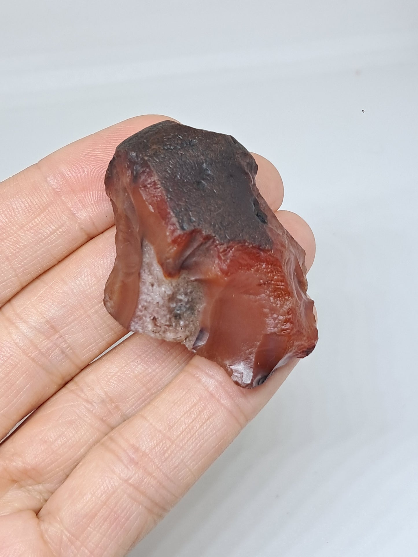 Rough Carnelian (India) Raw Stone | Natural Crystal | Mineral Specimen #CRN12