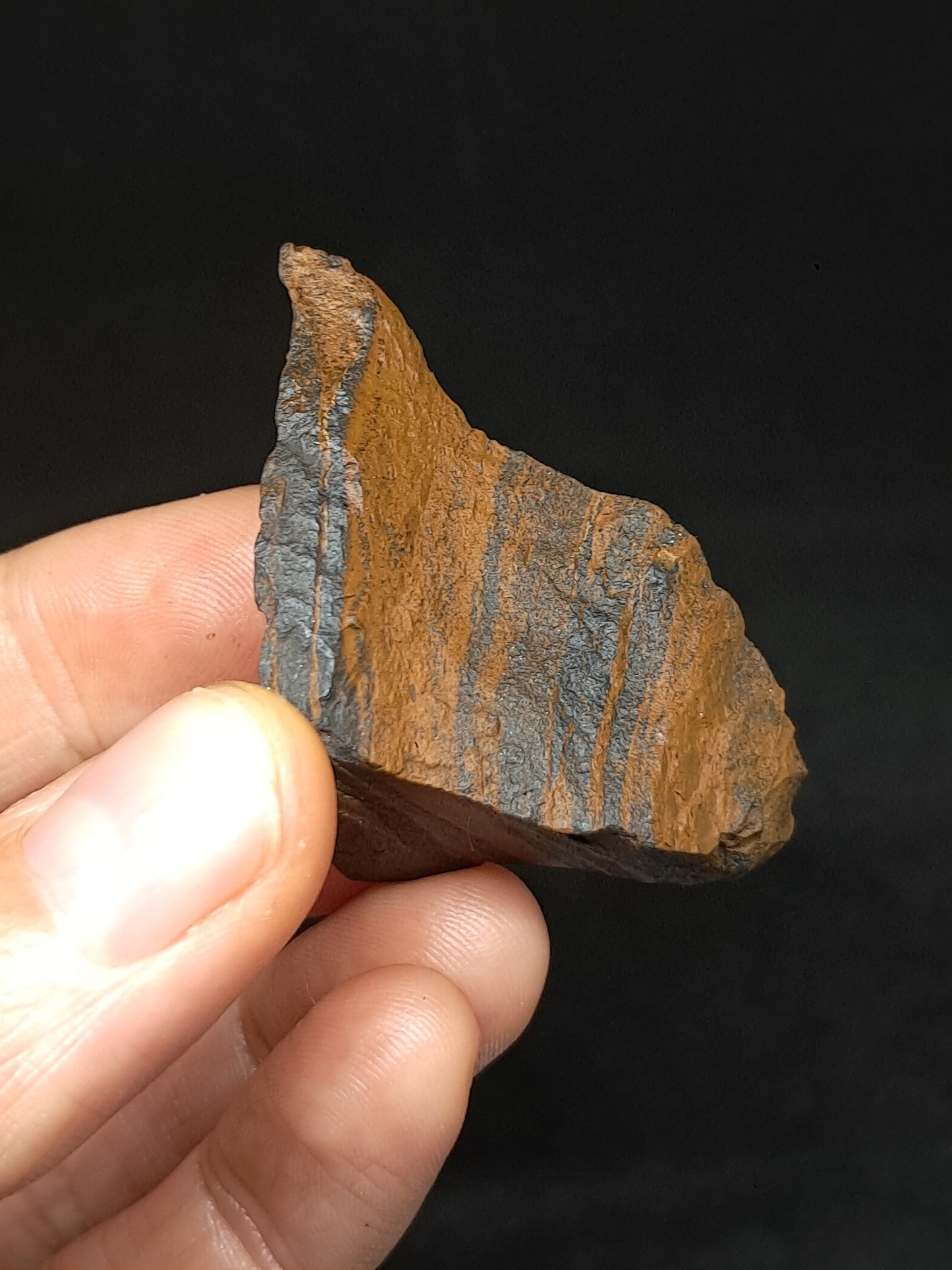 Rough Tiger's Eye (India) Natural Stone #TE2