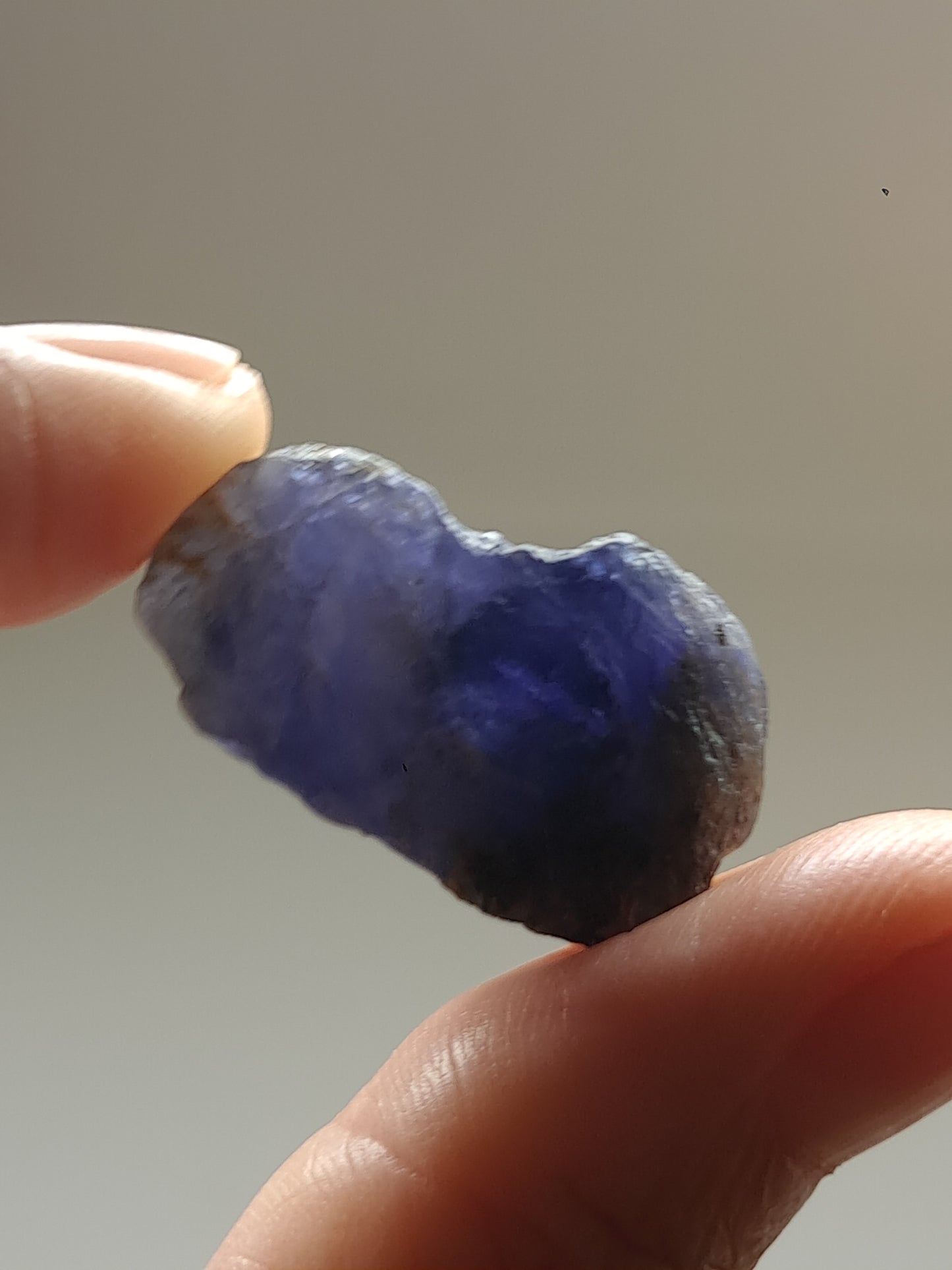 Rough Iolite Crystal (Karur) *Gem Quality* Cordierite | Excelent Pleochroism | Mineral Specimen #IO8