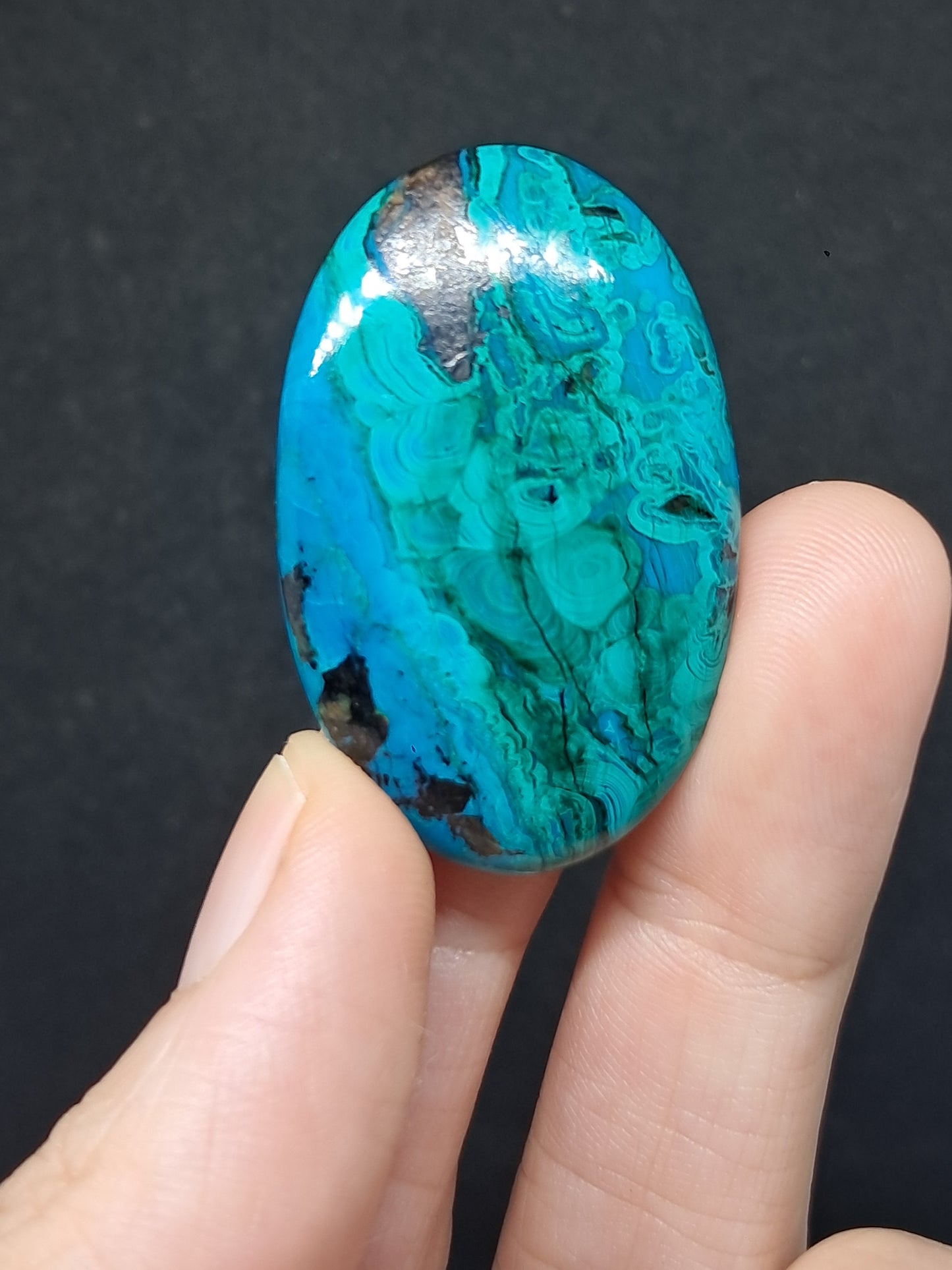 Shattuckite Palmstone | Polished Natural Stone | Good Quality