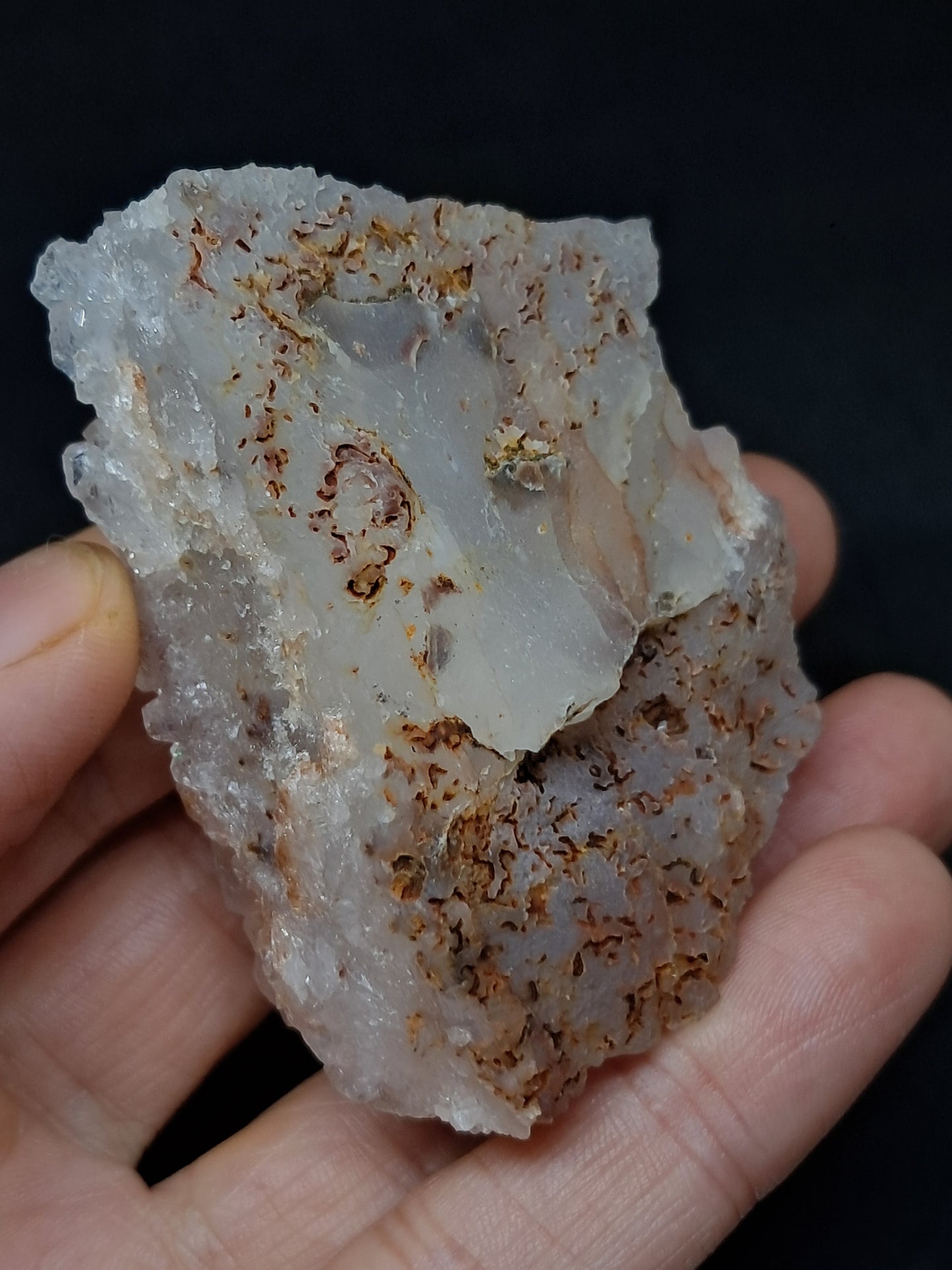 Iris Quartz (Aurangabad)| Anandalite | High Iridiscence | Natural Crystal #AQ40