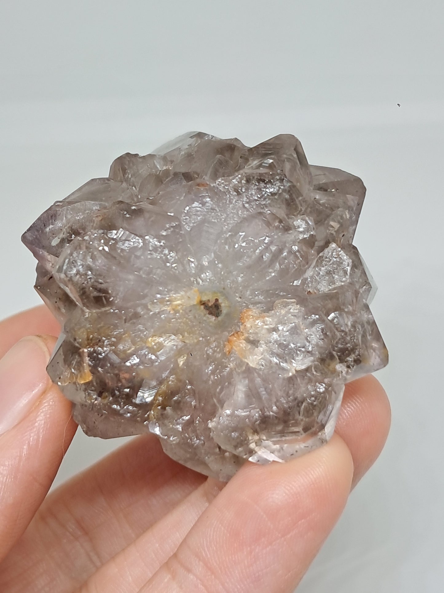 Smokey Amethyst Stalactite (Khadakwani) | Natural Crystal | Mineral Specimen #SA3