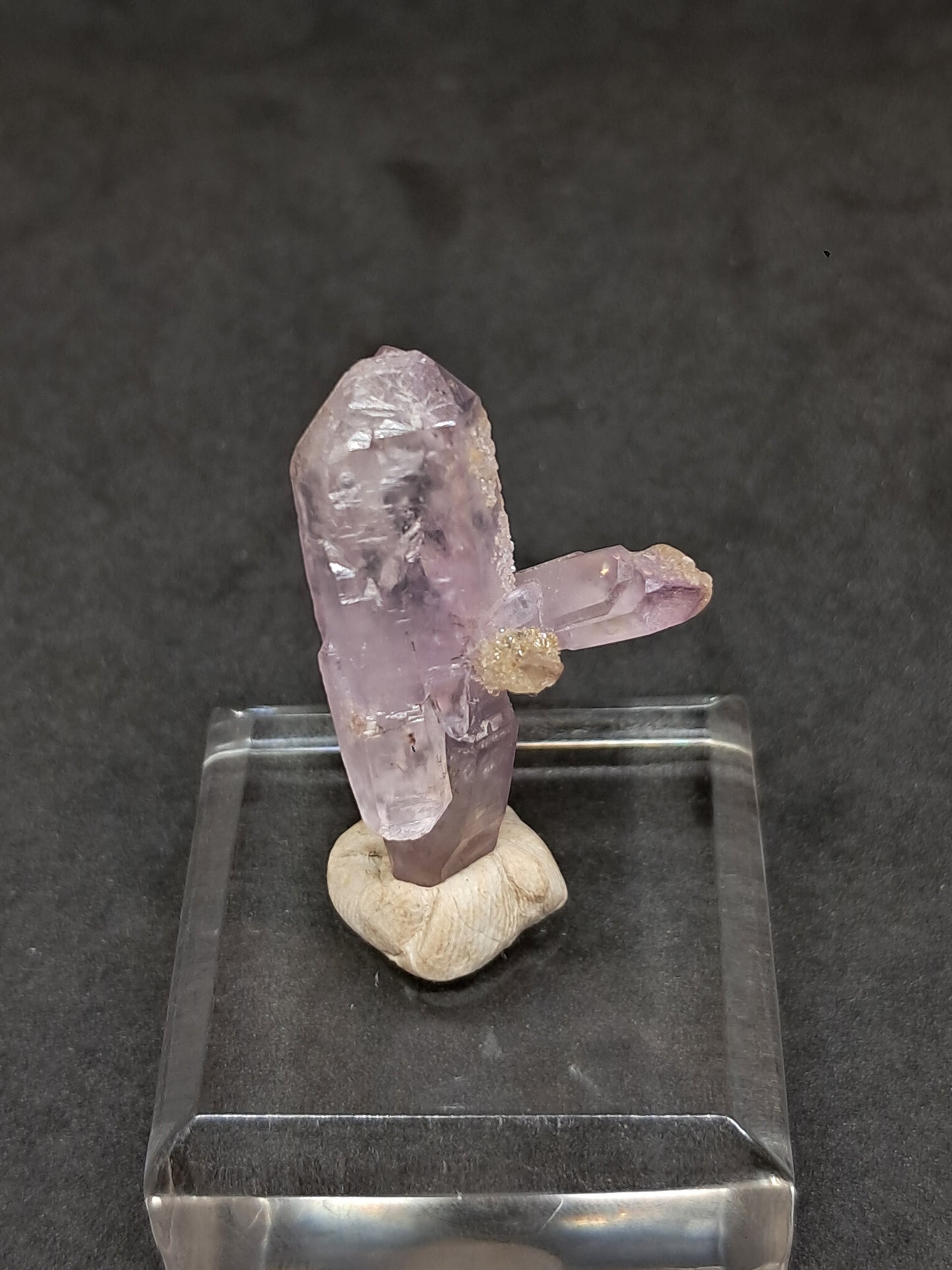 Cúmulo de cetro de amatista de Veracruz (México) | Cristal natural | Ejemplar mineral n.° VA40