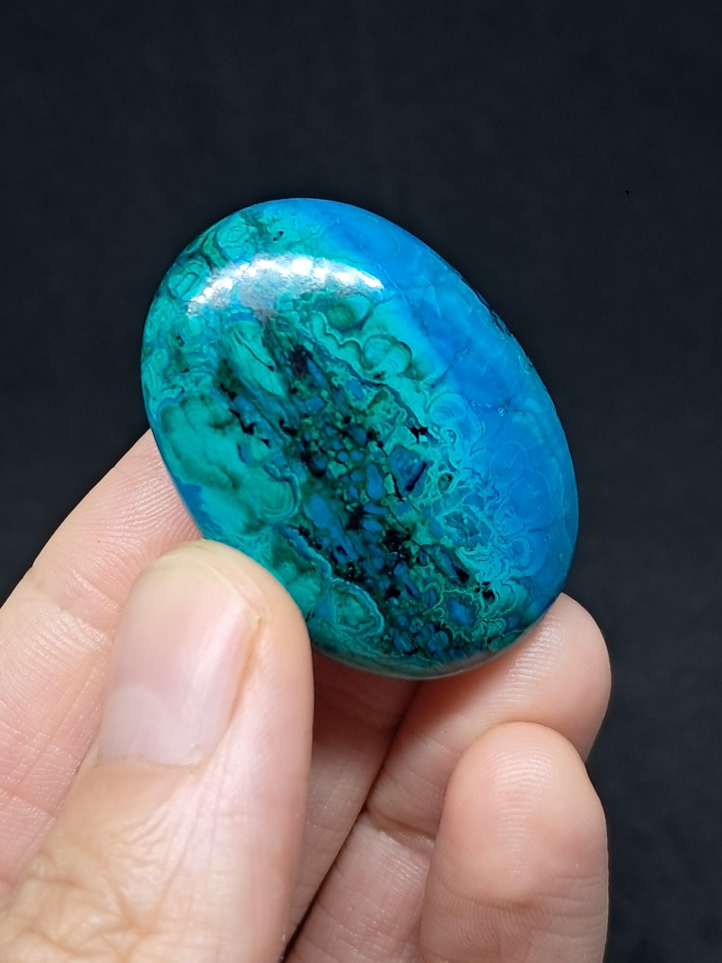 Shattuckite Palmstone | Polished Natural Stone | Good Quality