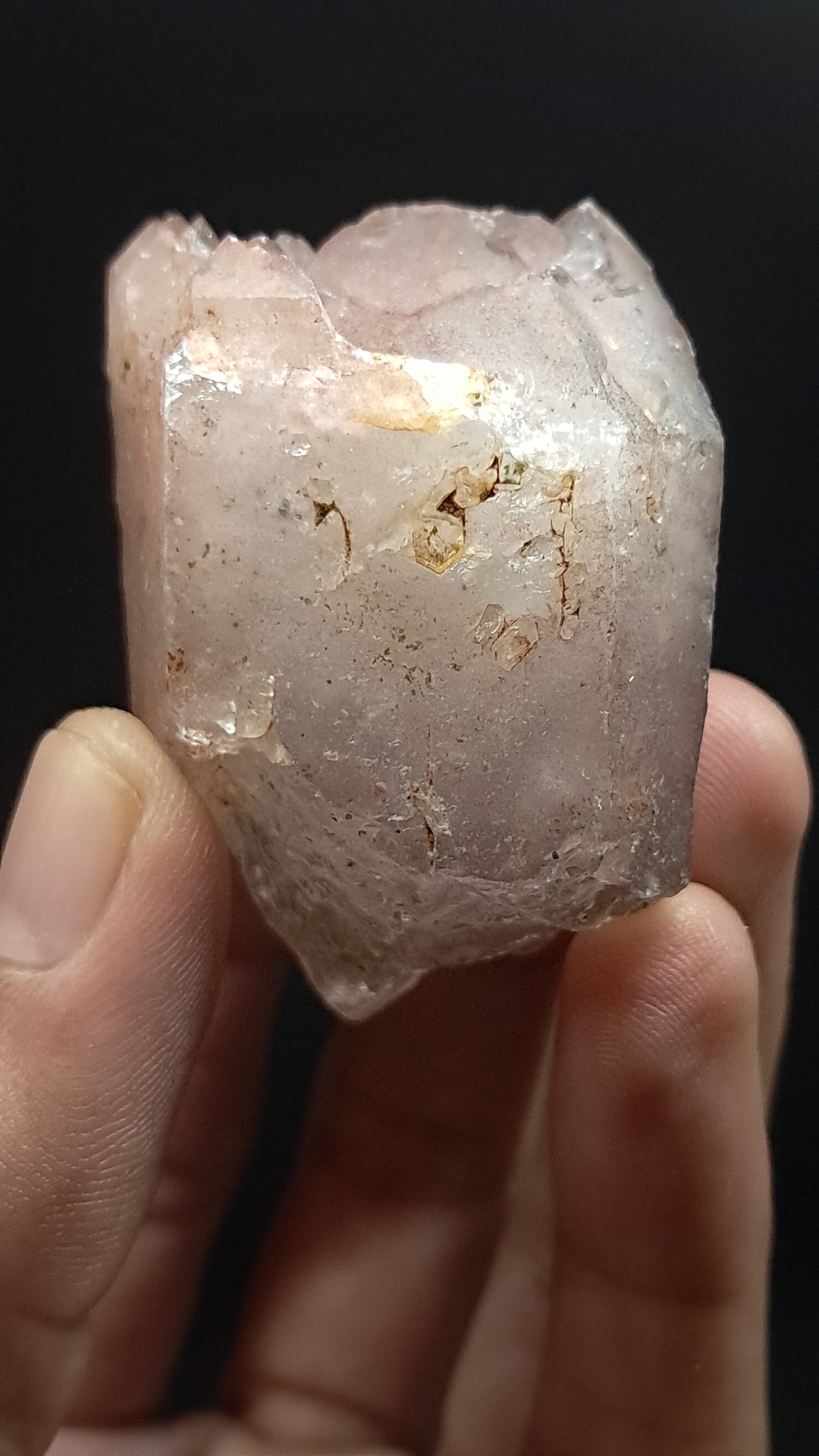 Elestial Smokey Quartz (Karur) Raw Natural Crystal Stone | Mineral Specimen #EQ17