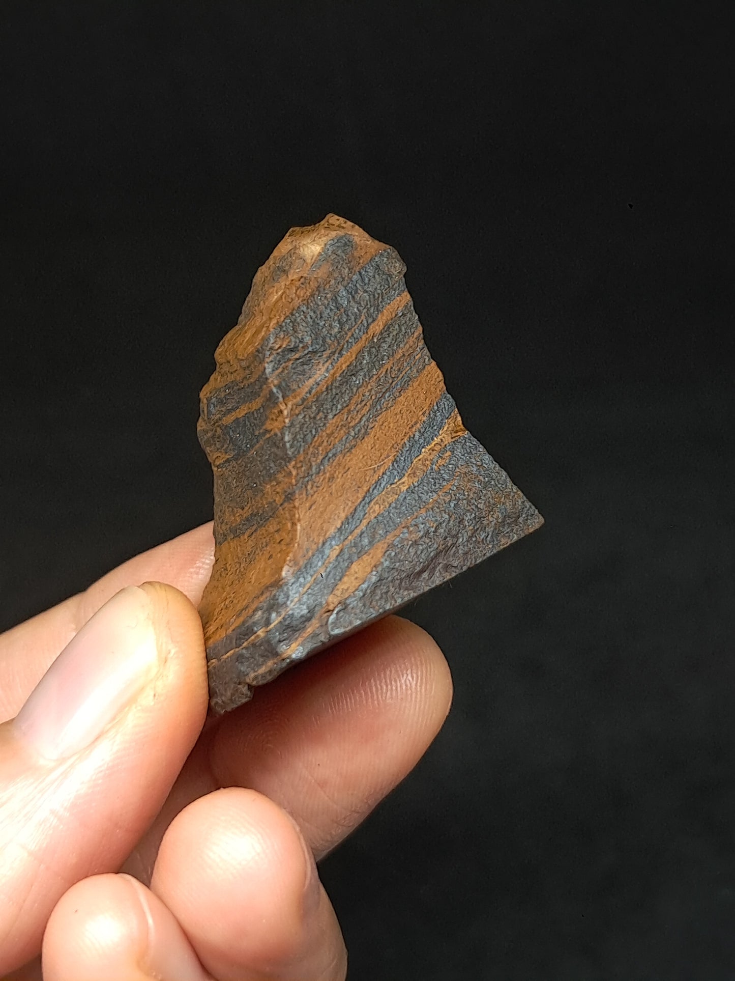 Rough Tiger's Eye (India) Natural Stone #TE2