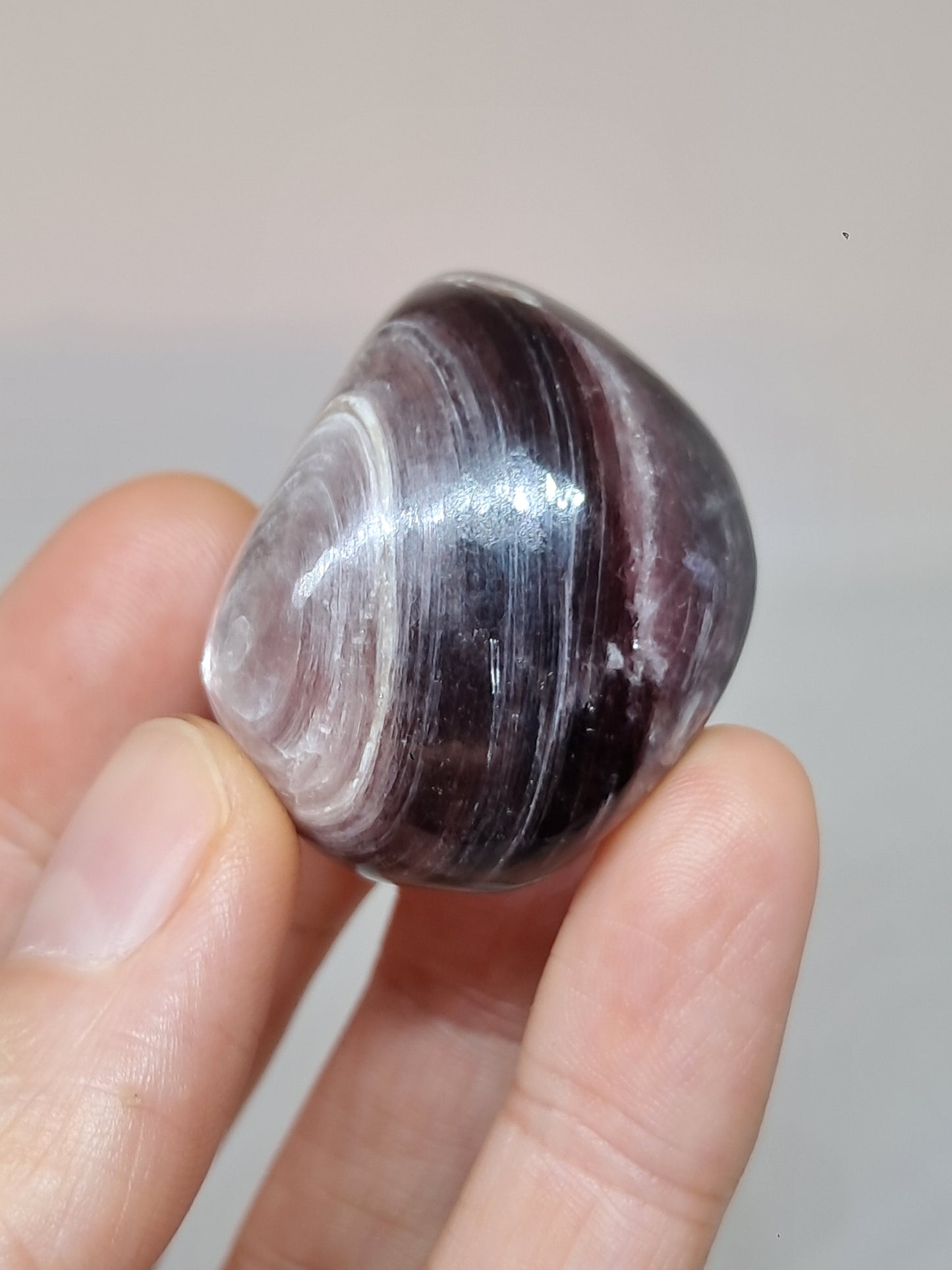Lepidolite Tumble Stone | Natural Polished Crystal