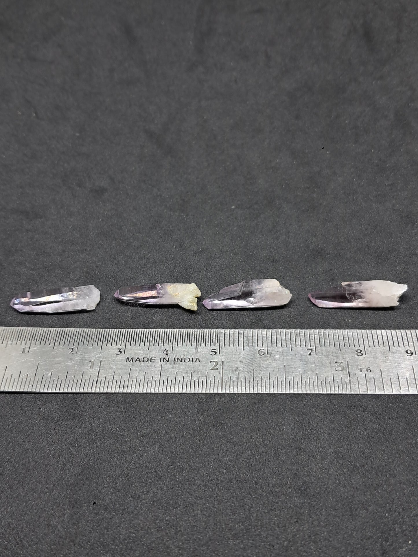 Set of 4 Small Veracruz Amethyst Crystal Points (Mexico) | Natural Stones #VA18