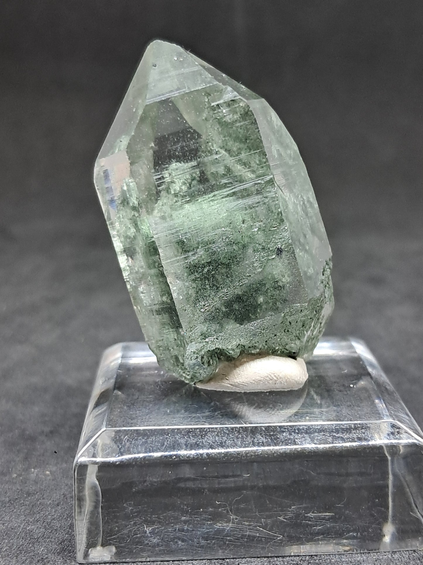Chlorite Phantom Quartz (Kullu) Natural Crystal | Garden Chamanic #CQ82