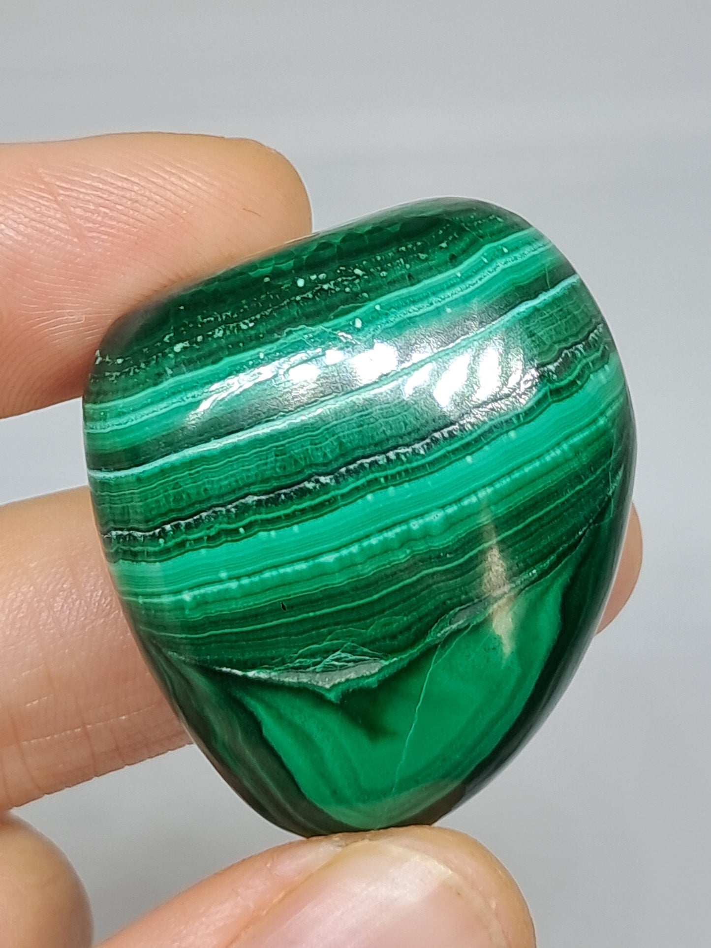 Chrysocolla Malachite Free Form | Polished Natural Stone | Good Quality Tumbled #CM24