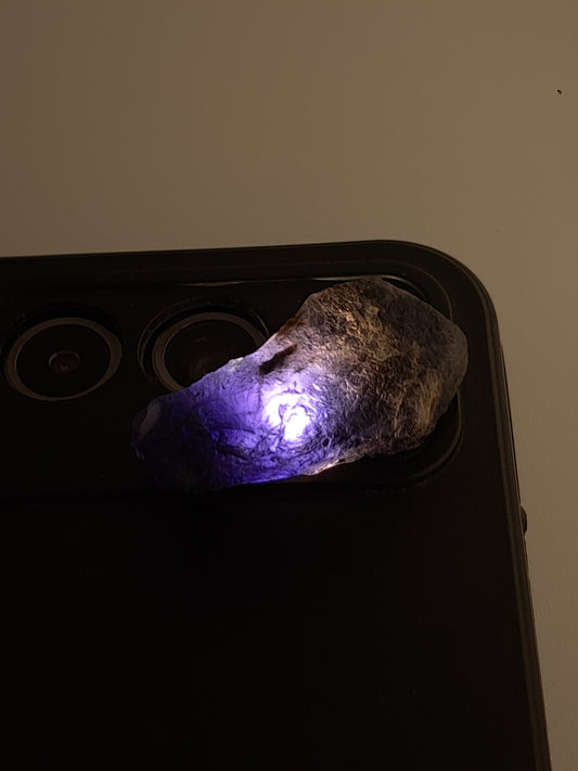 Rough Iolite Stone (Karur) *Gem Quality* Cordierite | Excelent Pleochroism | Mineral Specimen #IO3
