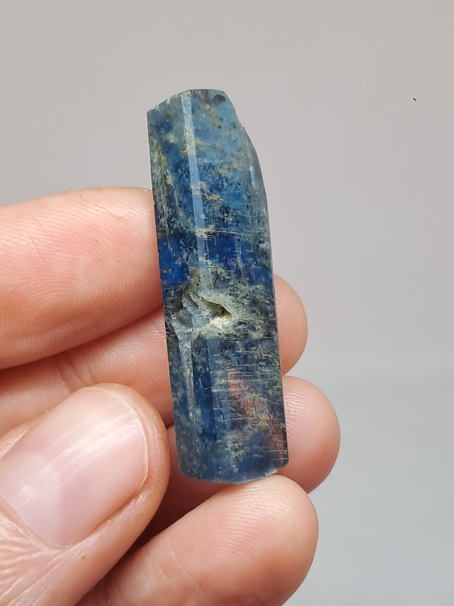 Blue Kyanite (Nepal) Polished Natural Crystal #KY11