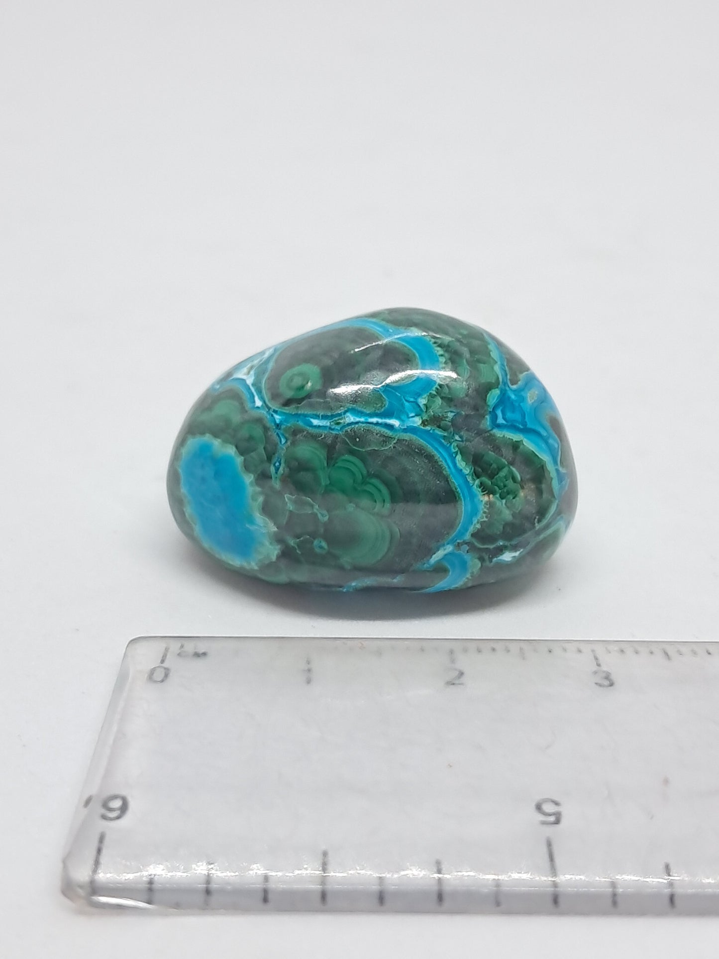 Chrysocolla Malachite Tumbled | Polished Natural Stone | Good Quality #CM22