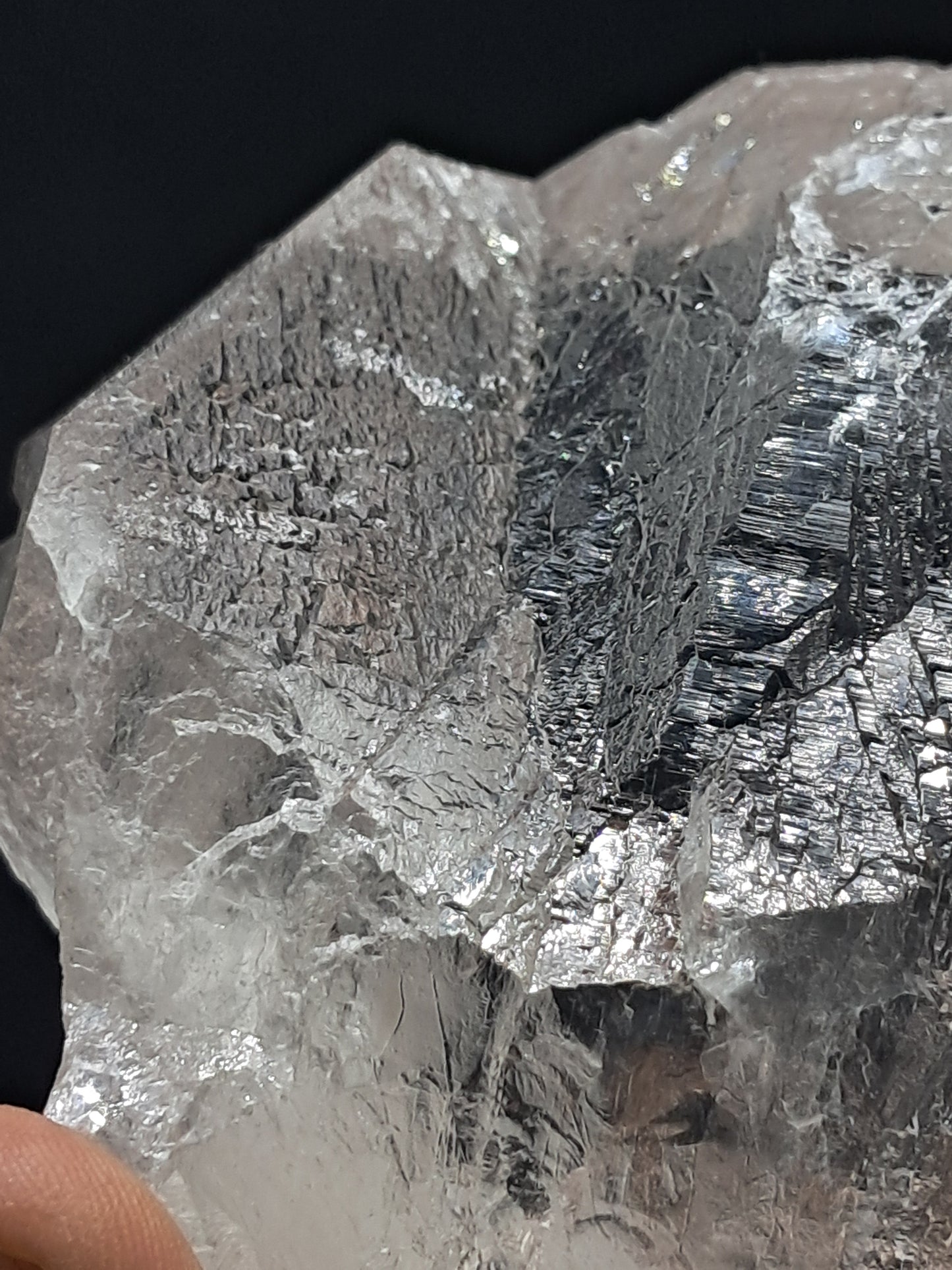 Himalayan Quartz Crystal Point with Magnetite Inclusions | High Grade | Natural Stone | Mineral Specimen #CH53