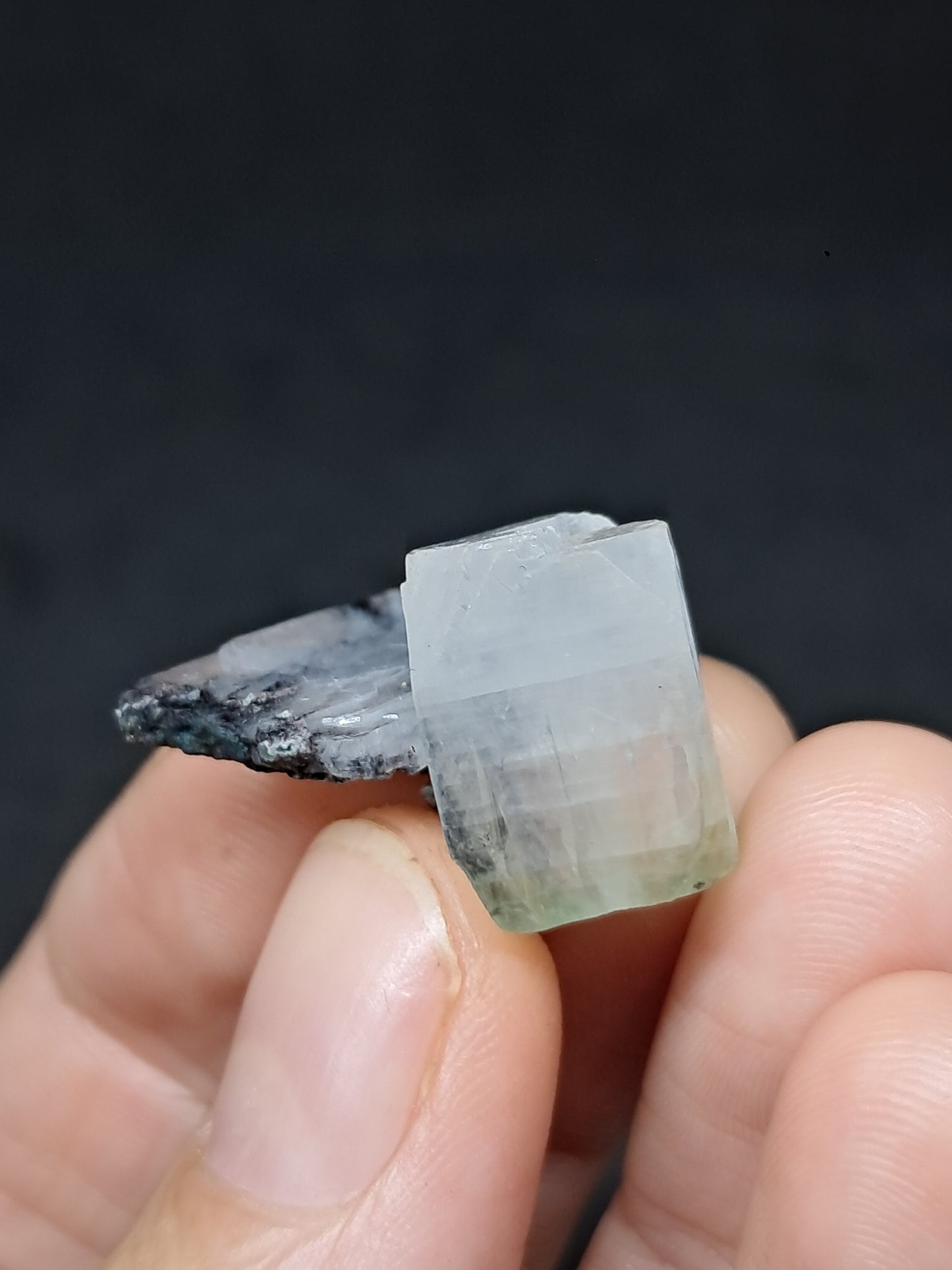 Green Apophyllite with Stilbite (Fluorapophyllite) (Ajanta) Natural Crystal | Mineral Specimen #GA39