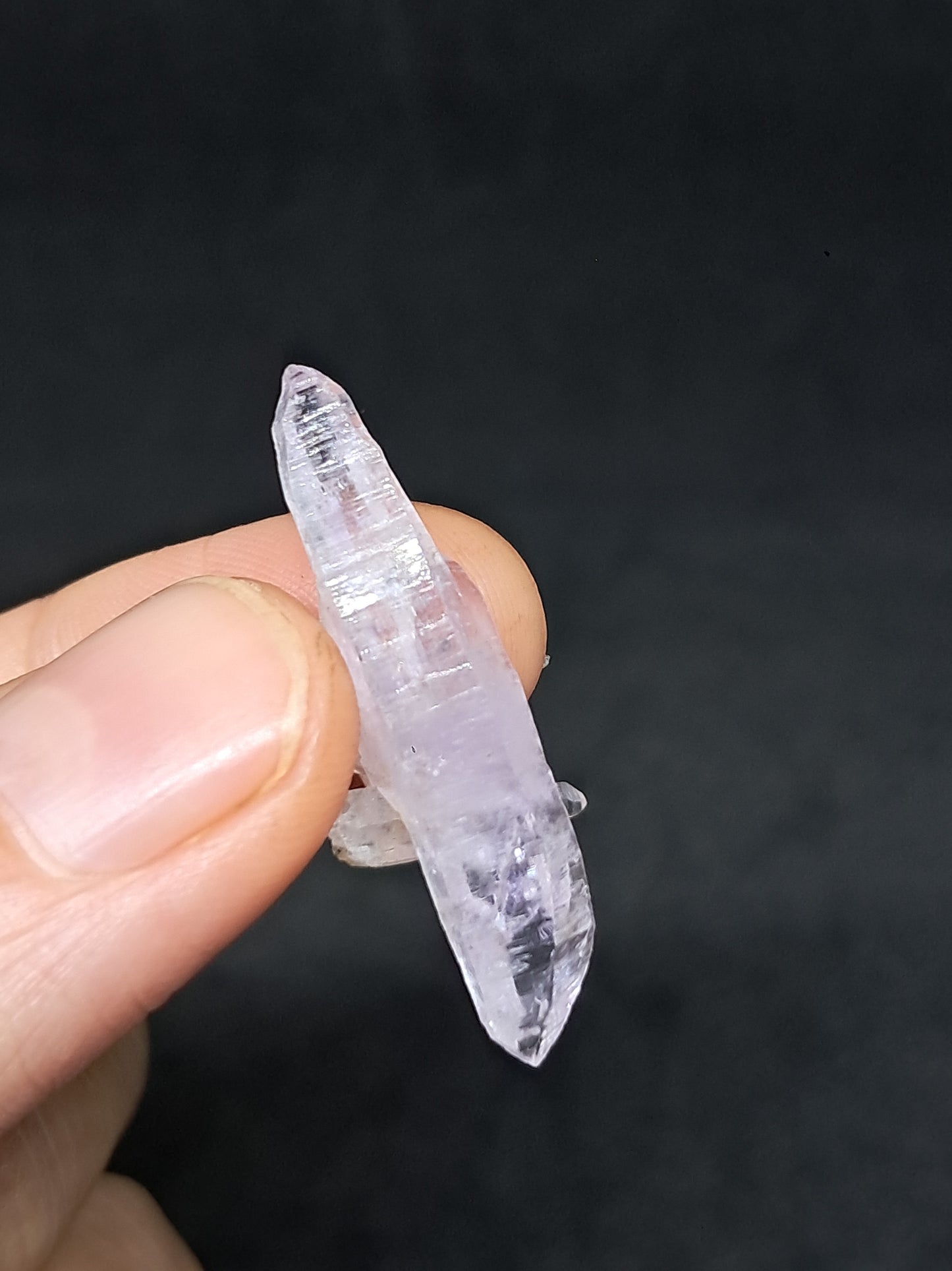 Cuarzo Amatista de Veracruz Biterminado (México) | Cristal Natural | Muestra Mineral #VA50