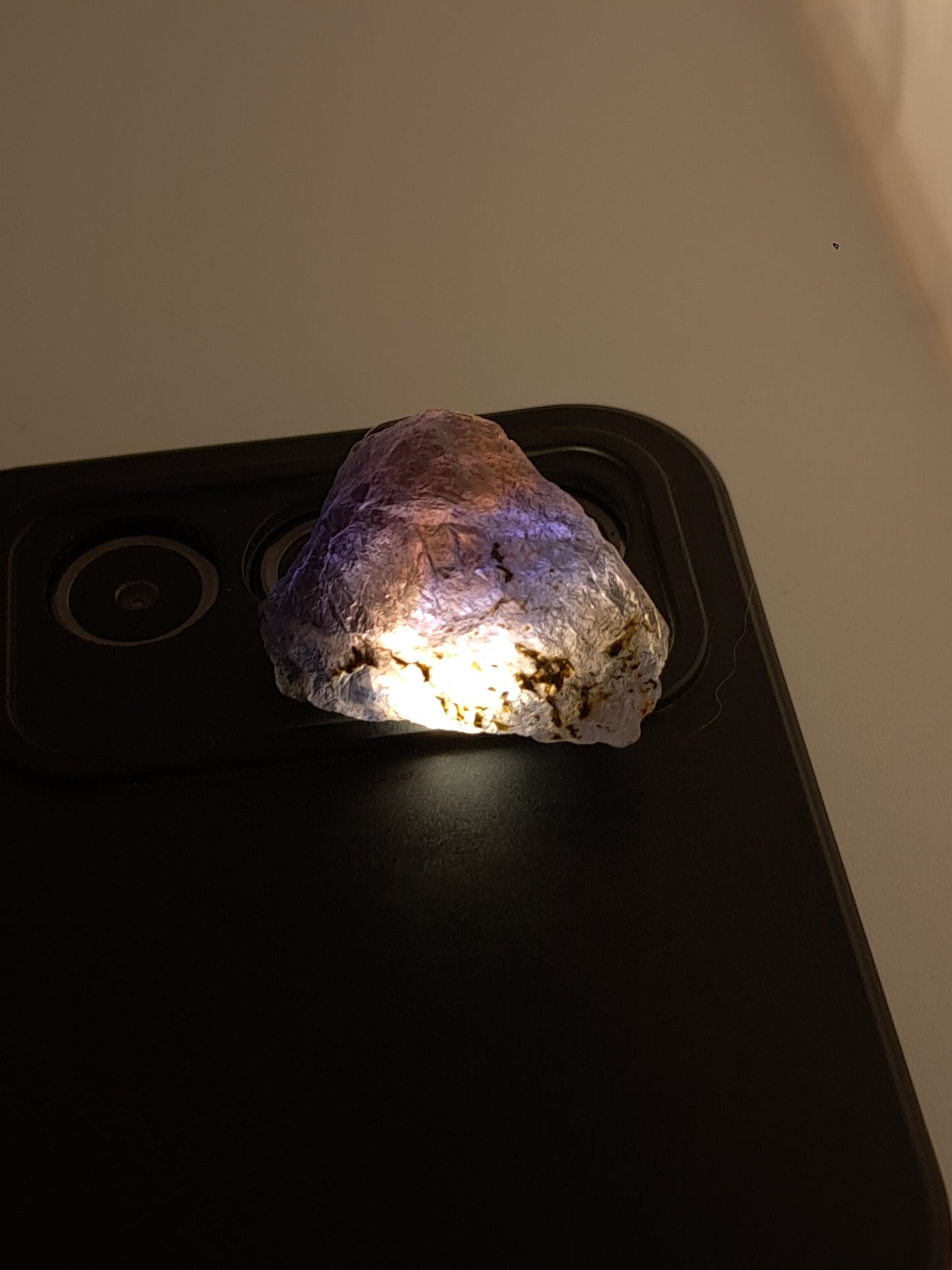 Rough Iolite Crystal w/ Hematite Inclusions (Karur) *Gem Quality* Cordierite | Excelent Pleochroism | Mineral Specimen #IO5