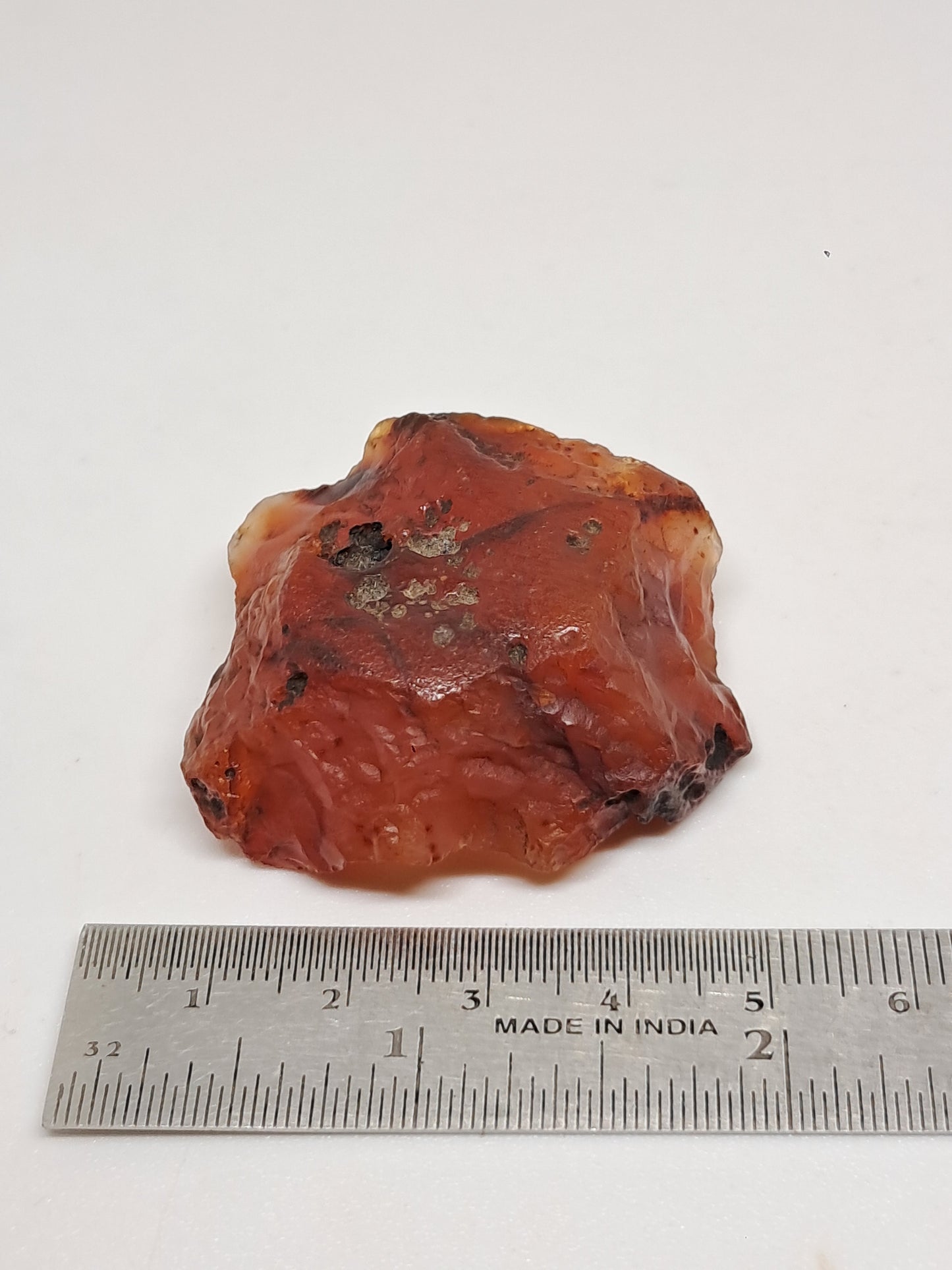 Rough Carnelian (India) Raw Stone | Natural Crystal | Mineral Specimen #CRN18