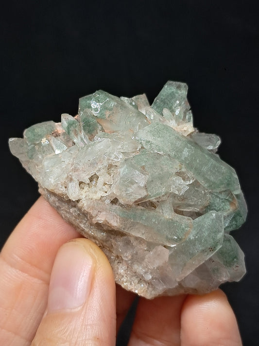 Chlorite Phantom Cluster (Kullu) Natural Crystal | Garden Chamanic Quartz #CQ79