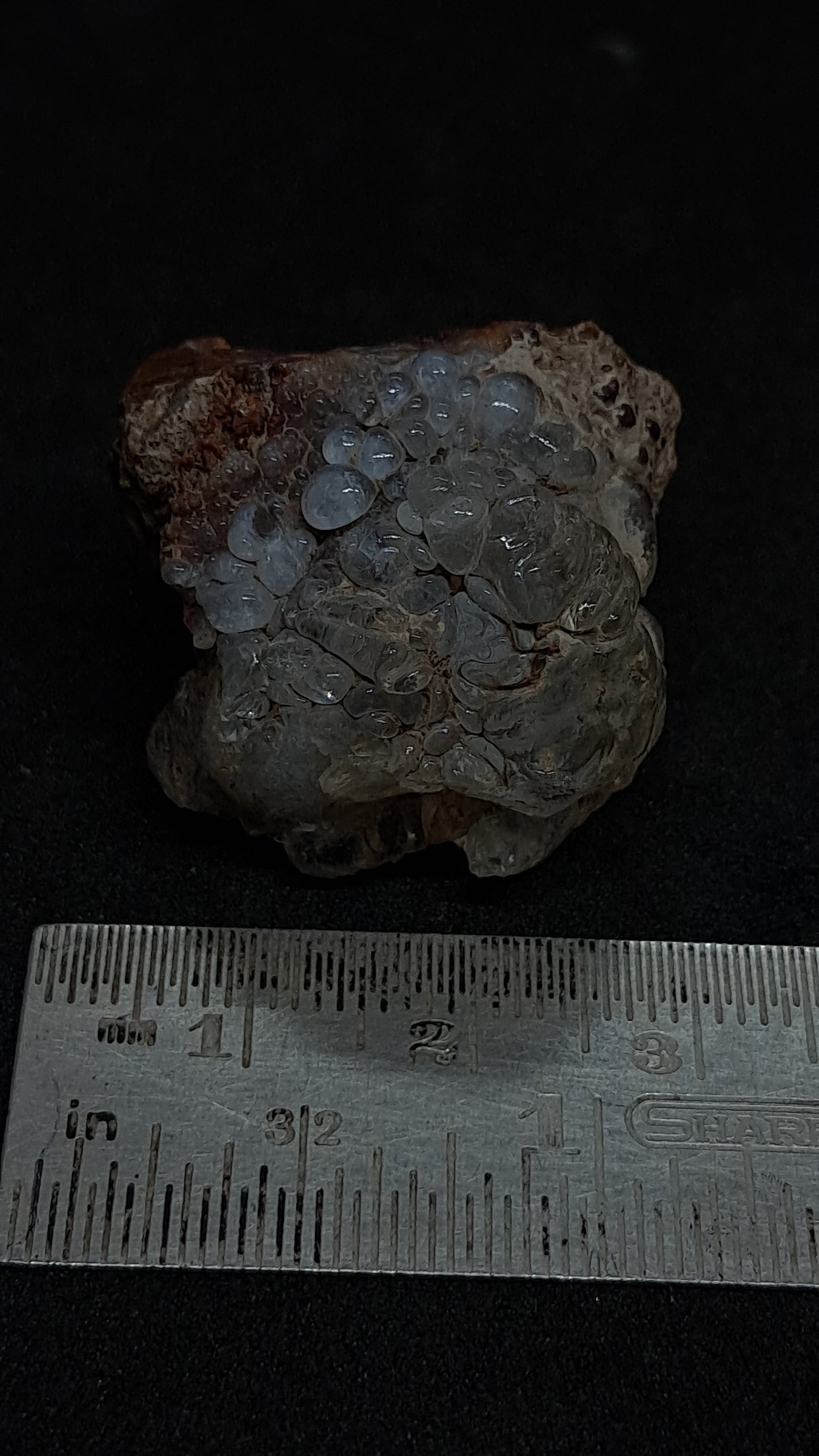 Hyalite Opal on Matrix (Mexico) Rough Crystal Stone | UV-Reactive Mineral Specimen #OH7