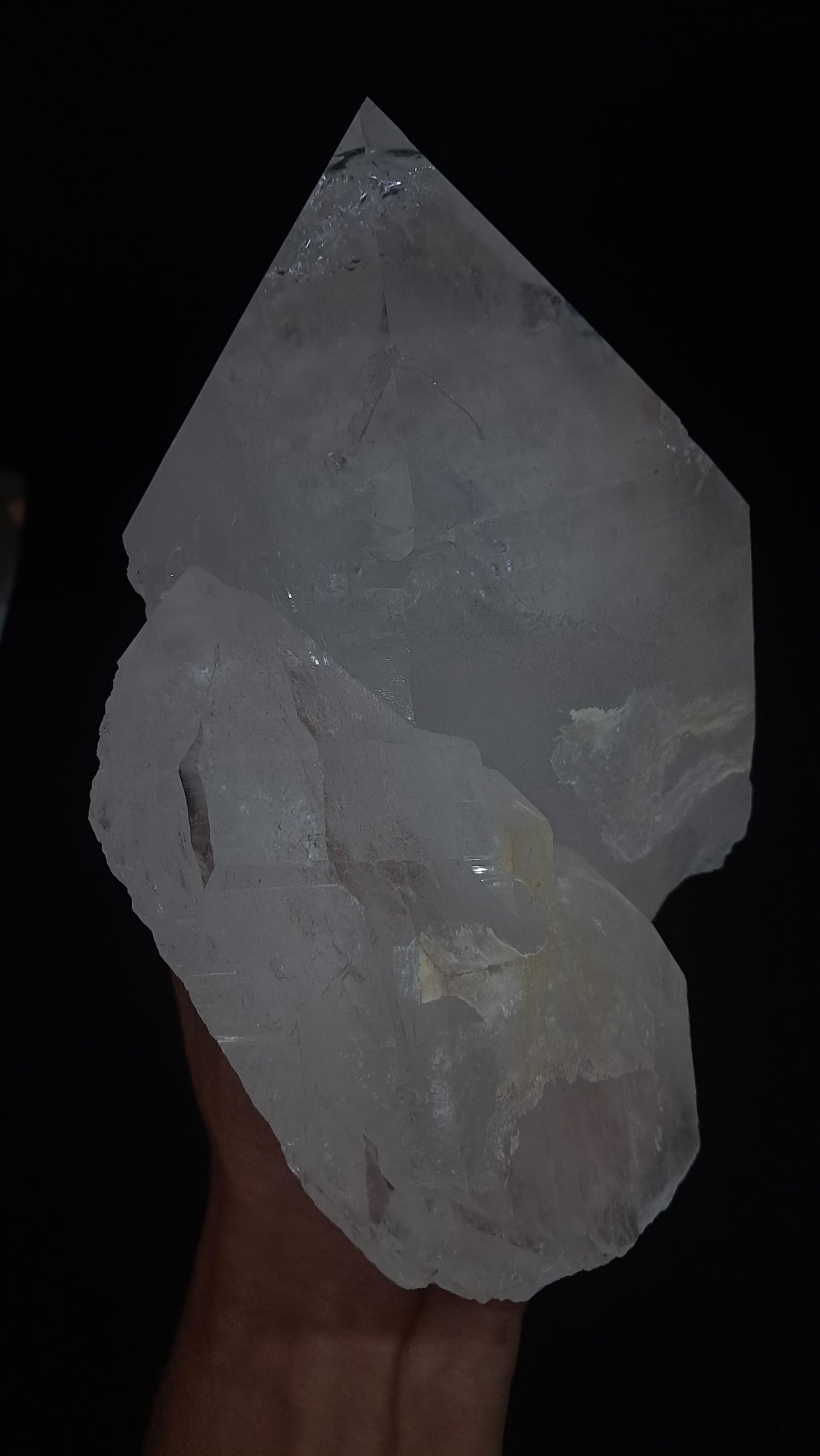 Himalayan Clear Quartz w/ Anatase *High Grade* 1.6 kg | Natural Crystal | Mineral Specimen #CH89