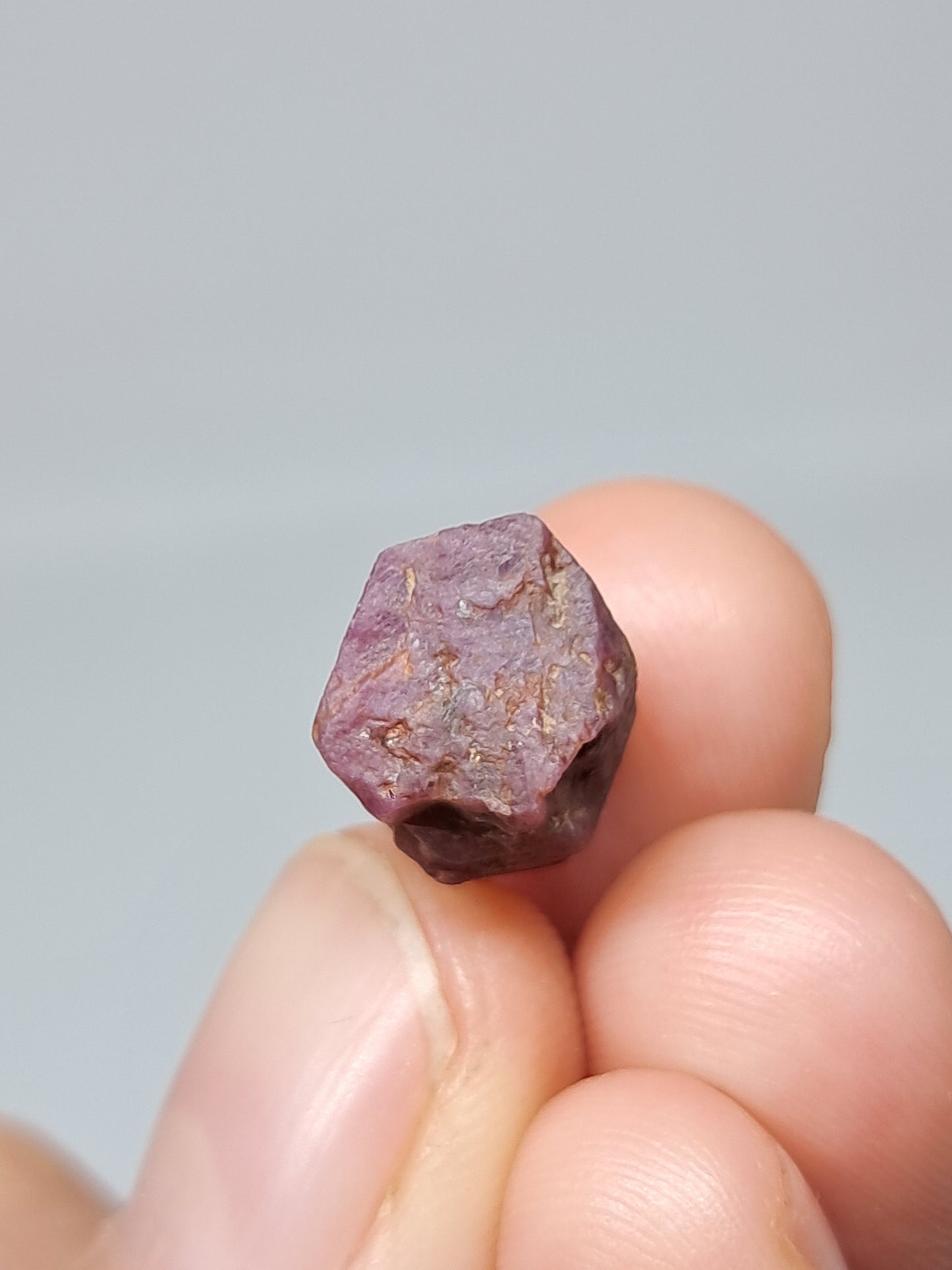 Rough Ruby Crystal (Tamil Nadu) Natural Stone | Mineral Specimen #RB15