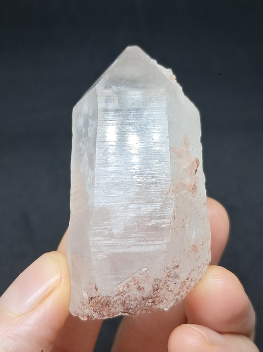 Quartz Self-healed Crystal Point (Himachal Pradesh) | Rare Formation #CH44