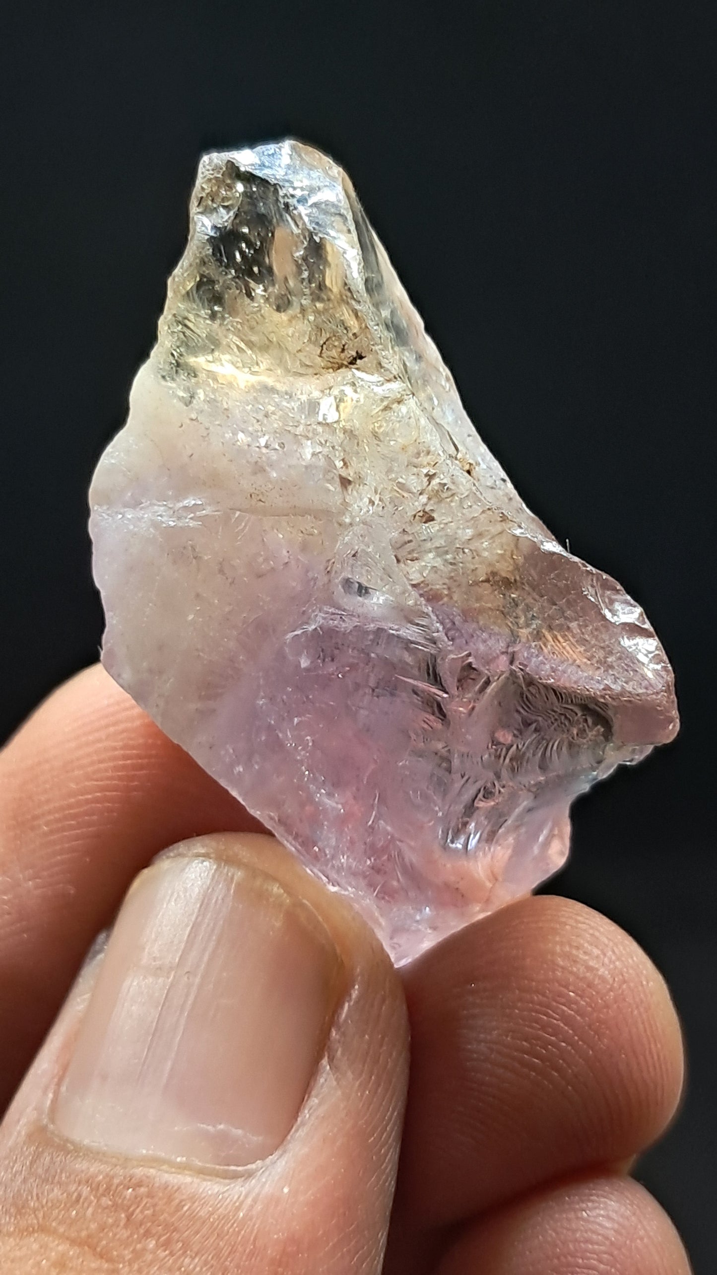 Ametrine Rough (Bolivia) Natural Crystal #AMT12