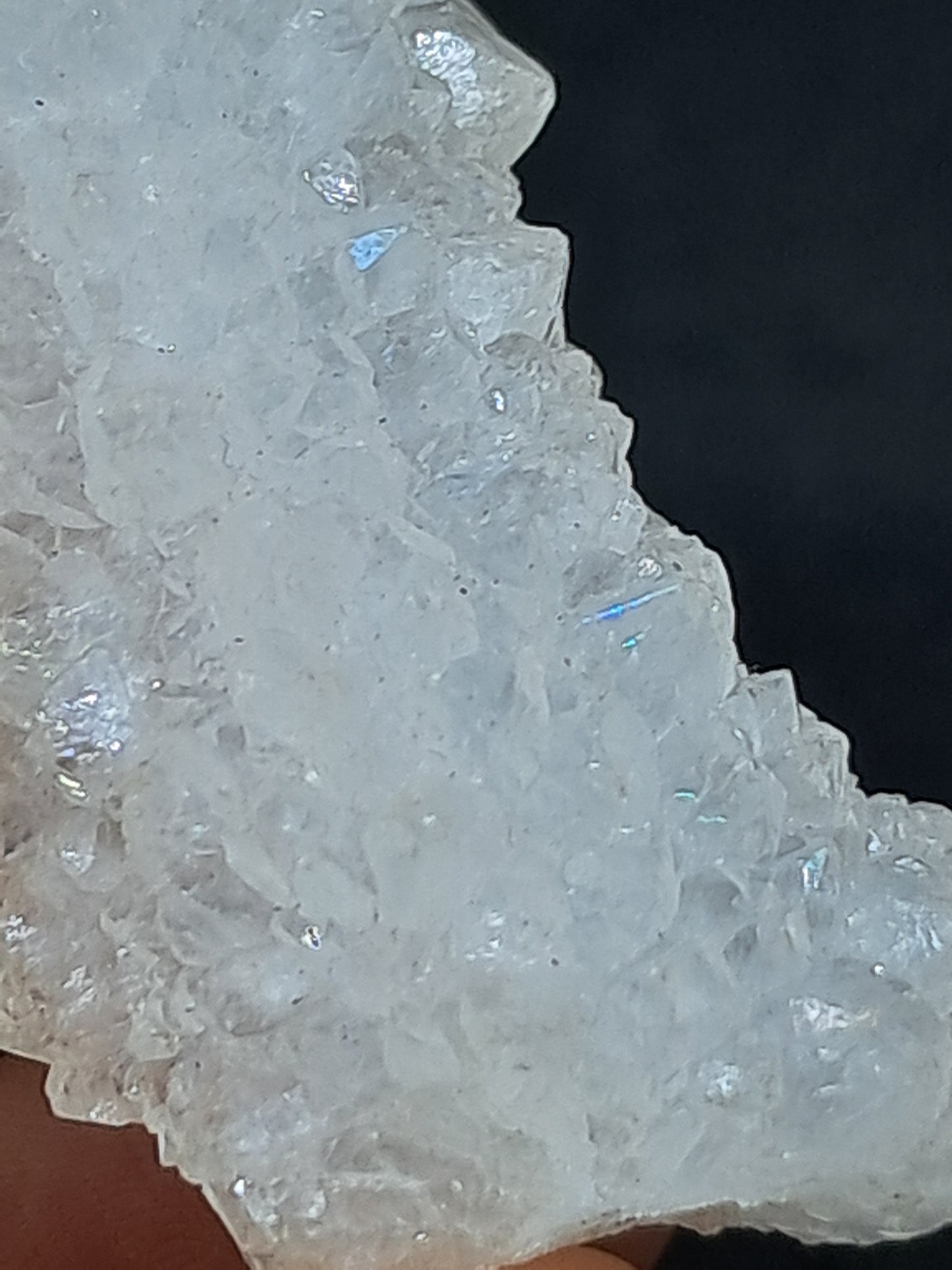 Iris Quartz (Aurangabad)| Anandalite | Stalactite | Natural Crystal #AQ32