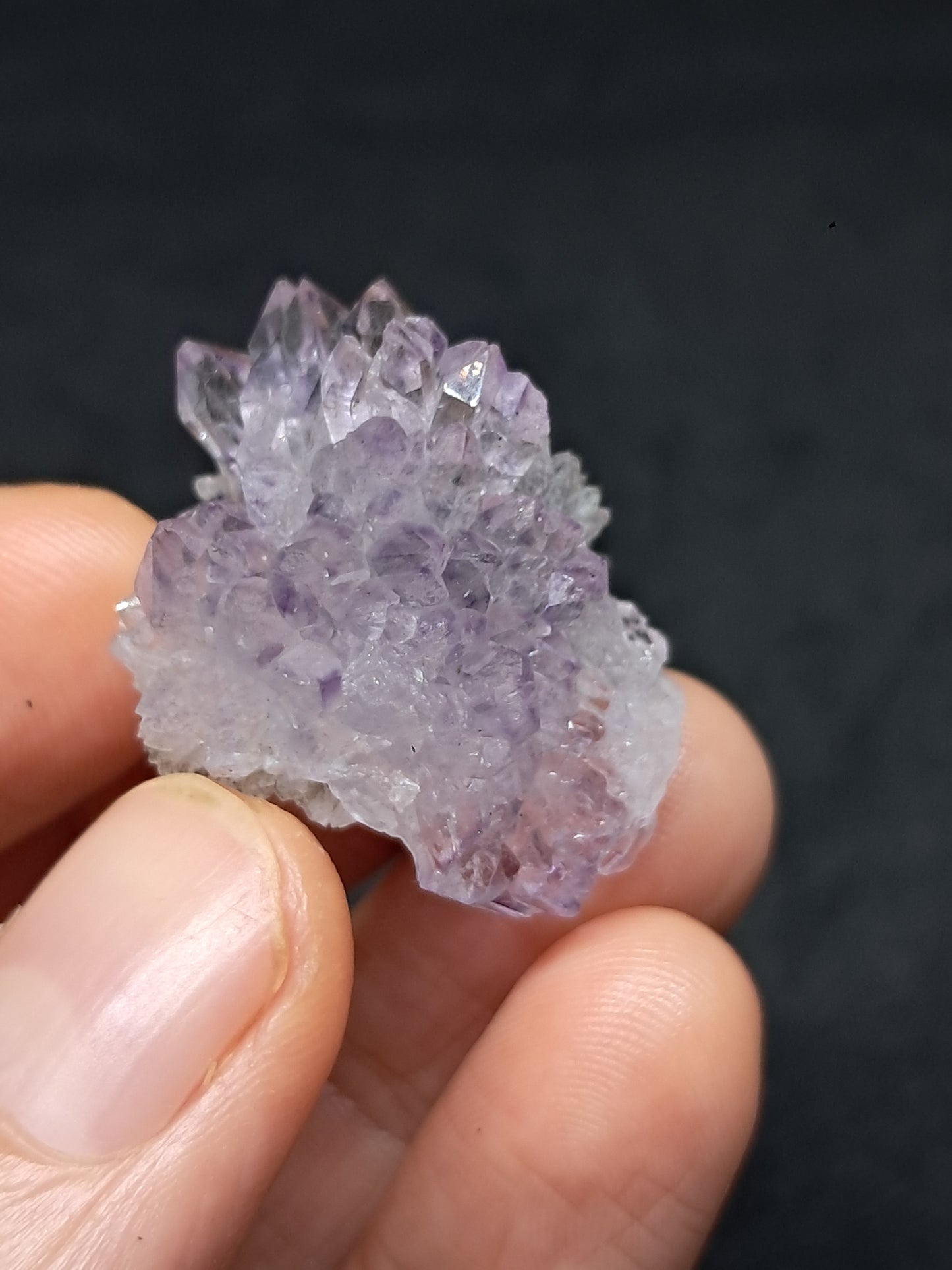 Amatista Flor de Cetro (Karur) | Piedra natural | Ejemplar mineral n.° KA90