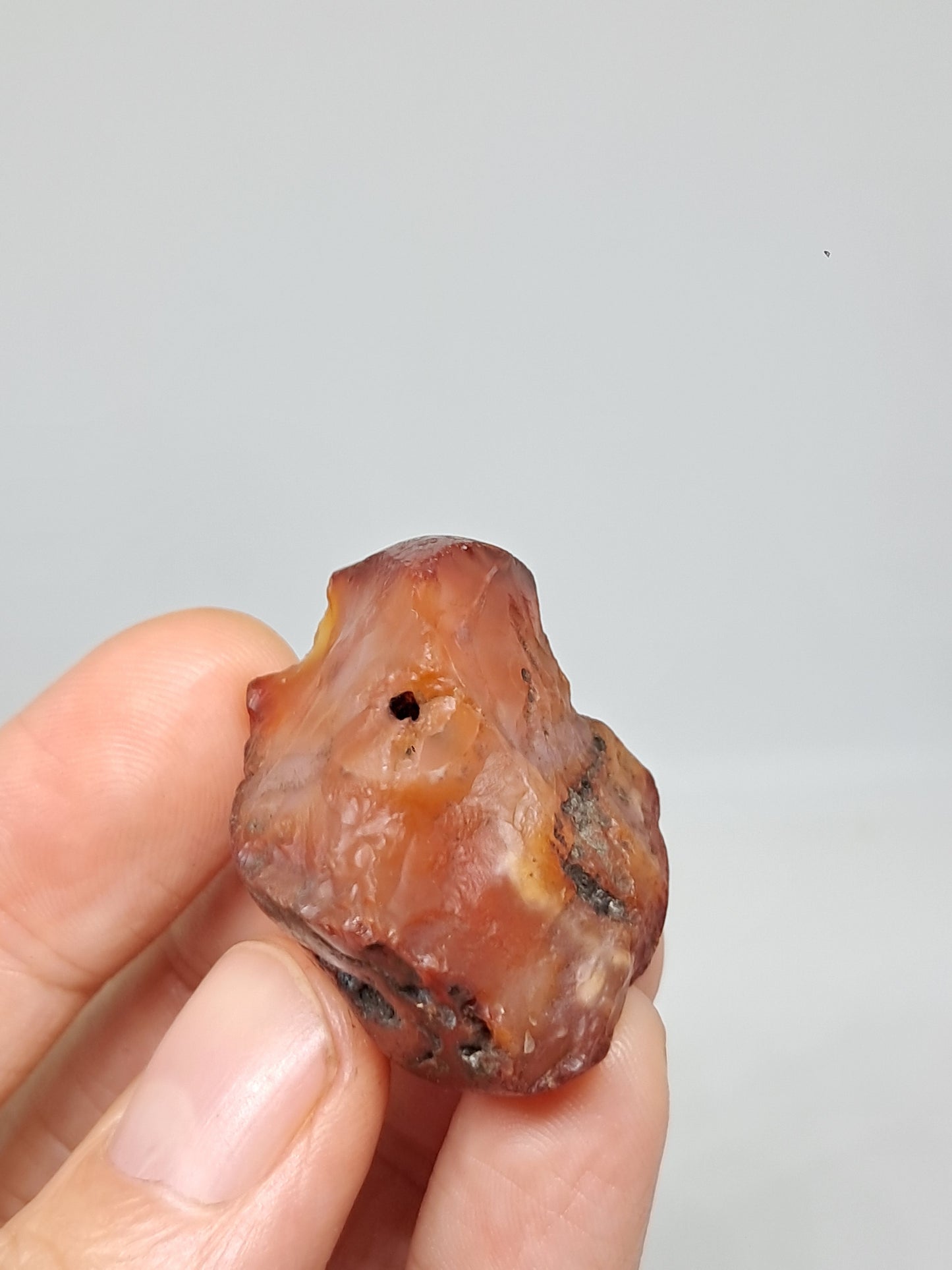 Rough Carnelian (India) Raw Stone | Natural Crystal | Mineral Specimen #CRN27