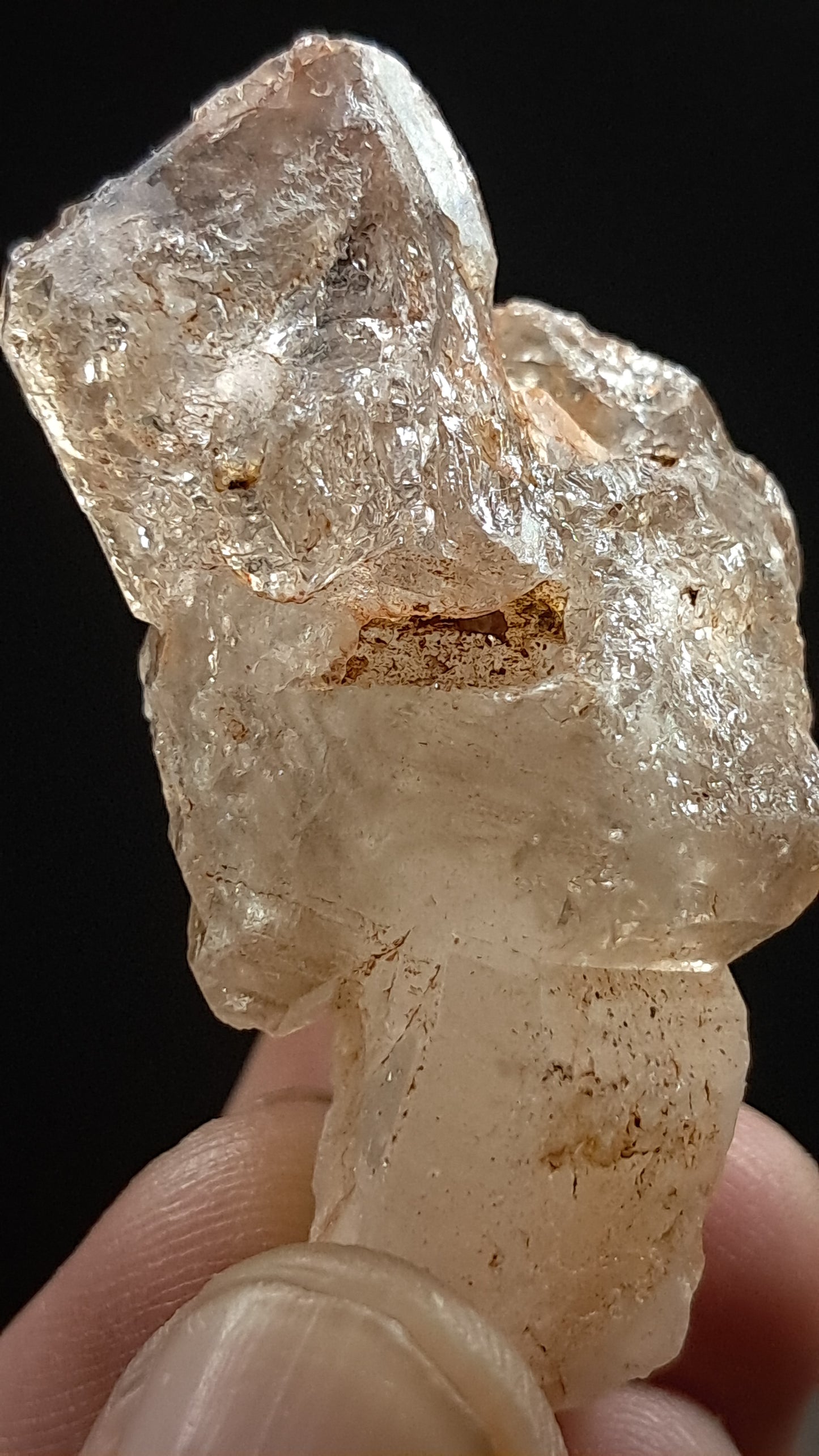 Elestial Quartz Scepter (Karur) Raw Natural Crystal Stone | Mineral Specimen #EQ19