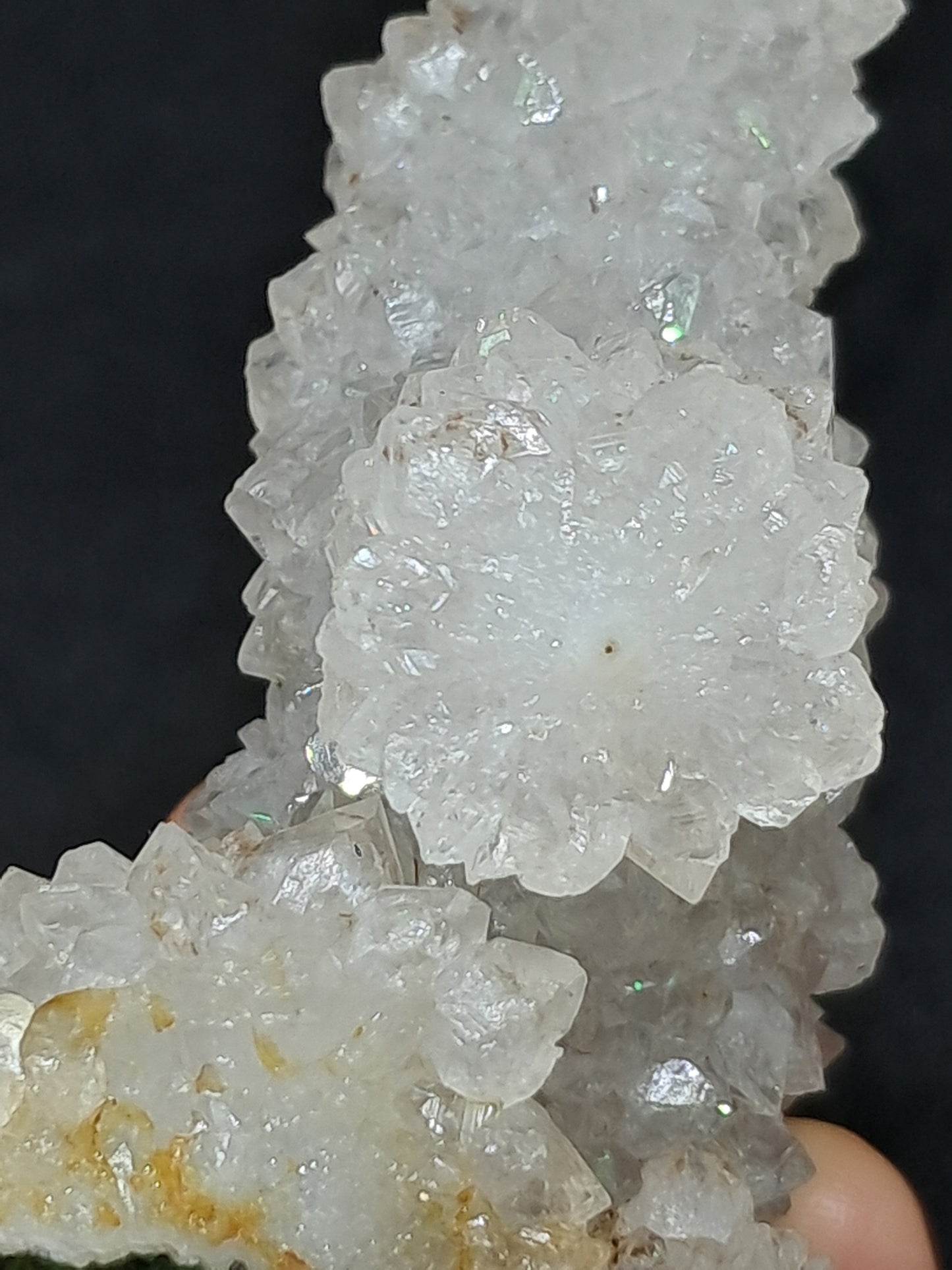 Cuarzo Iris (Aurangabad) | Anandalita | Estalactita | Cristal natural n.° AQ44