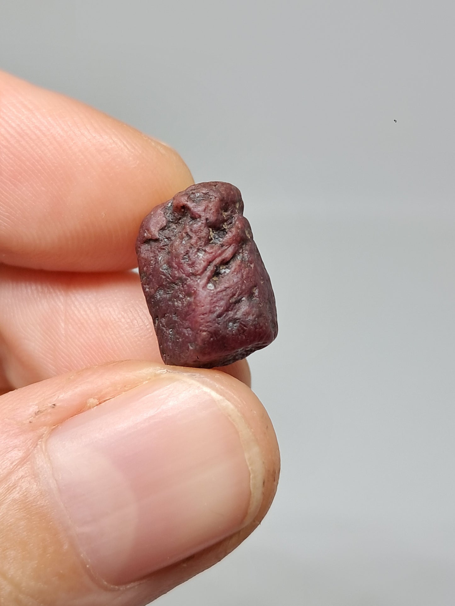 Rough Ruby Crystal (Tamil Nadu) Natural Stone | Mineral Specimen #RB16