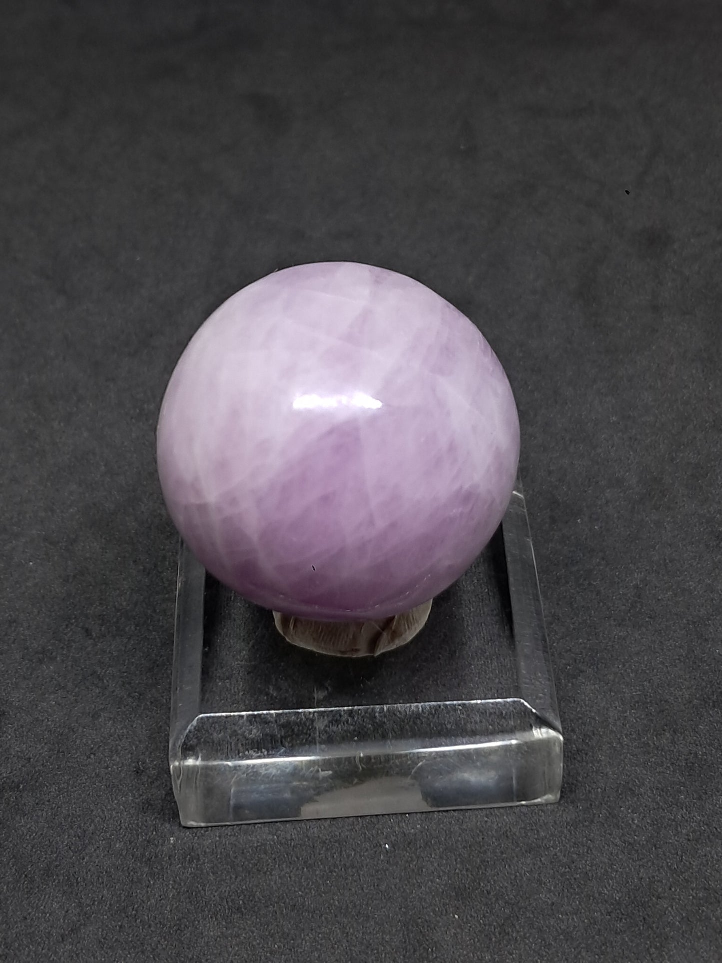 Kunzite Sphere | Polished Stone | Spodumene Natural Crystal