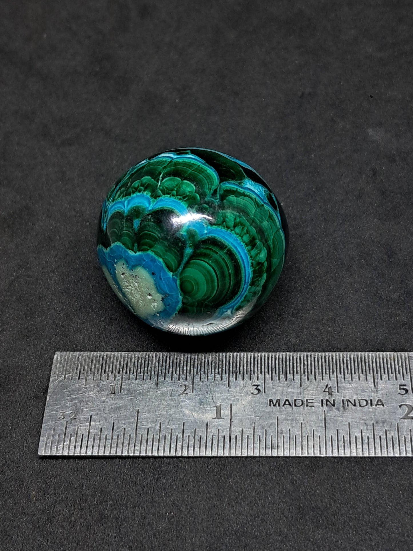 Chrysocolla w/ Malachite Sphere | Good Quality Natural Stone